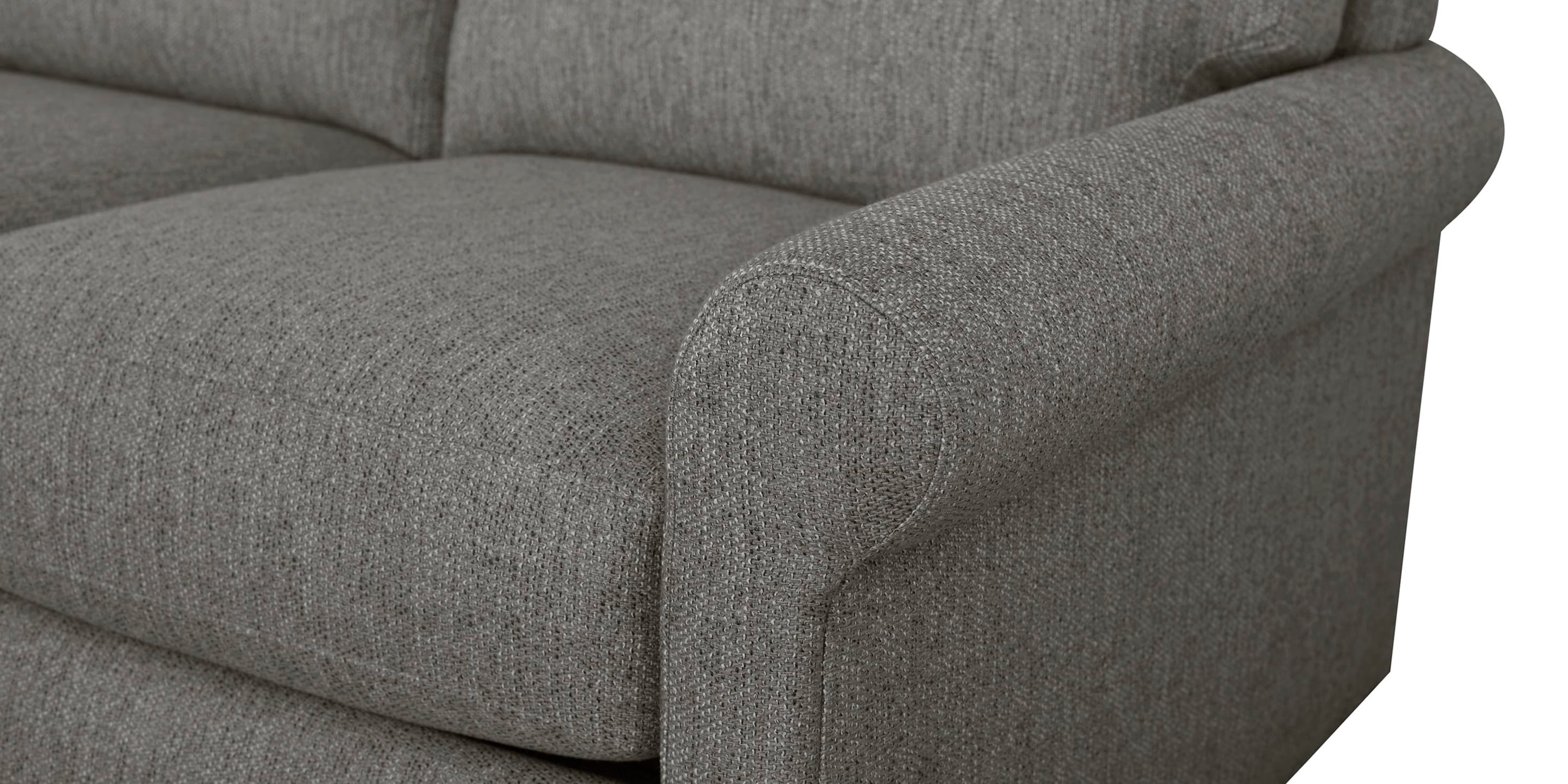 Spencer Roll Arm Loveseat Bassett