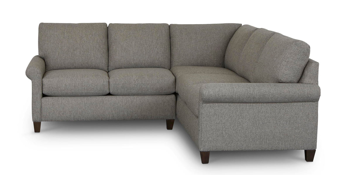 Bassett Spencer Storage Ottoman — Quick Ship, Performance Fabric Bassett Sofa