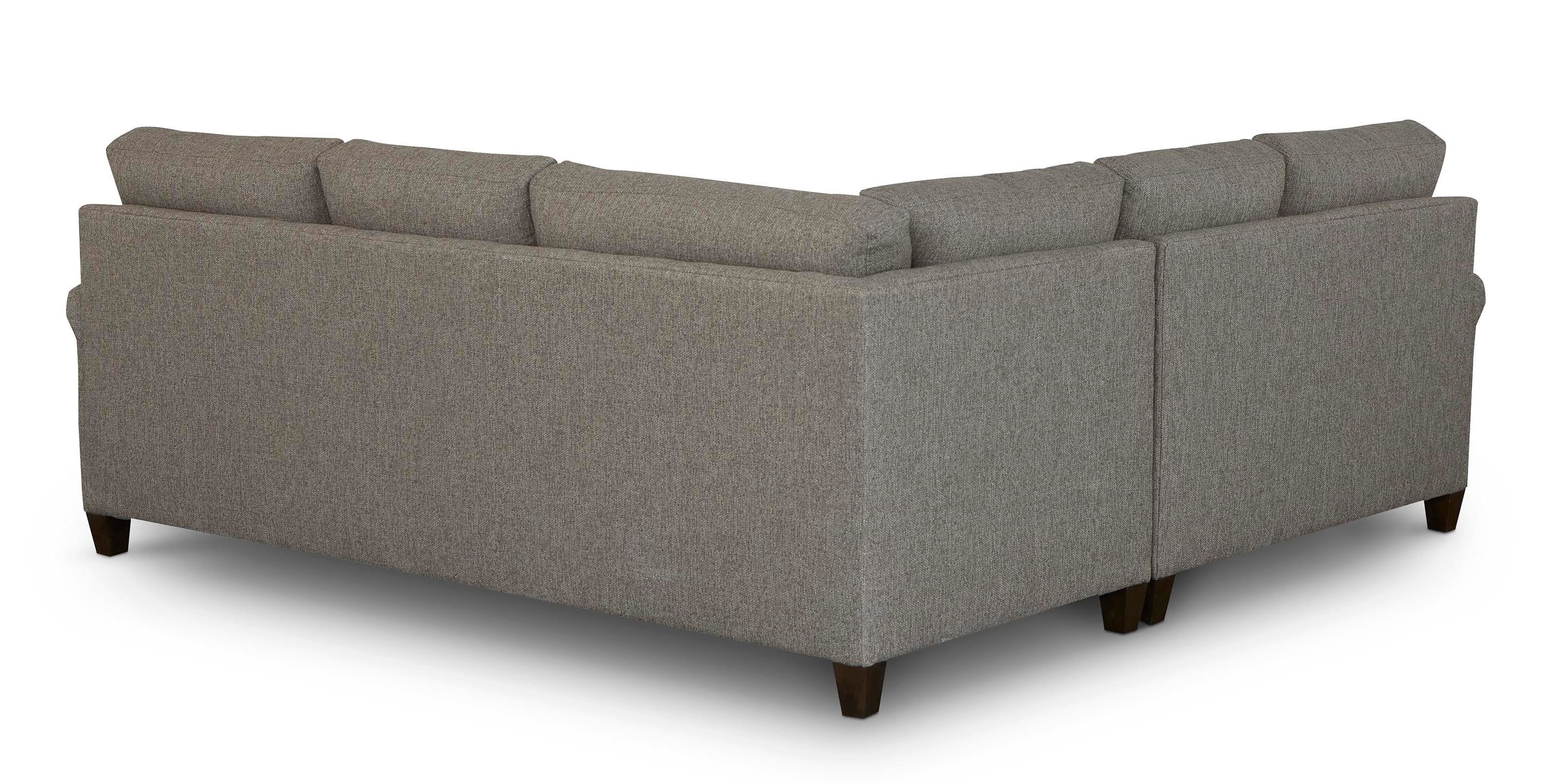 Bassett Spencer Storage Ottoman — Quick Ship, Performance Fabric Bassett Sofa