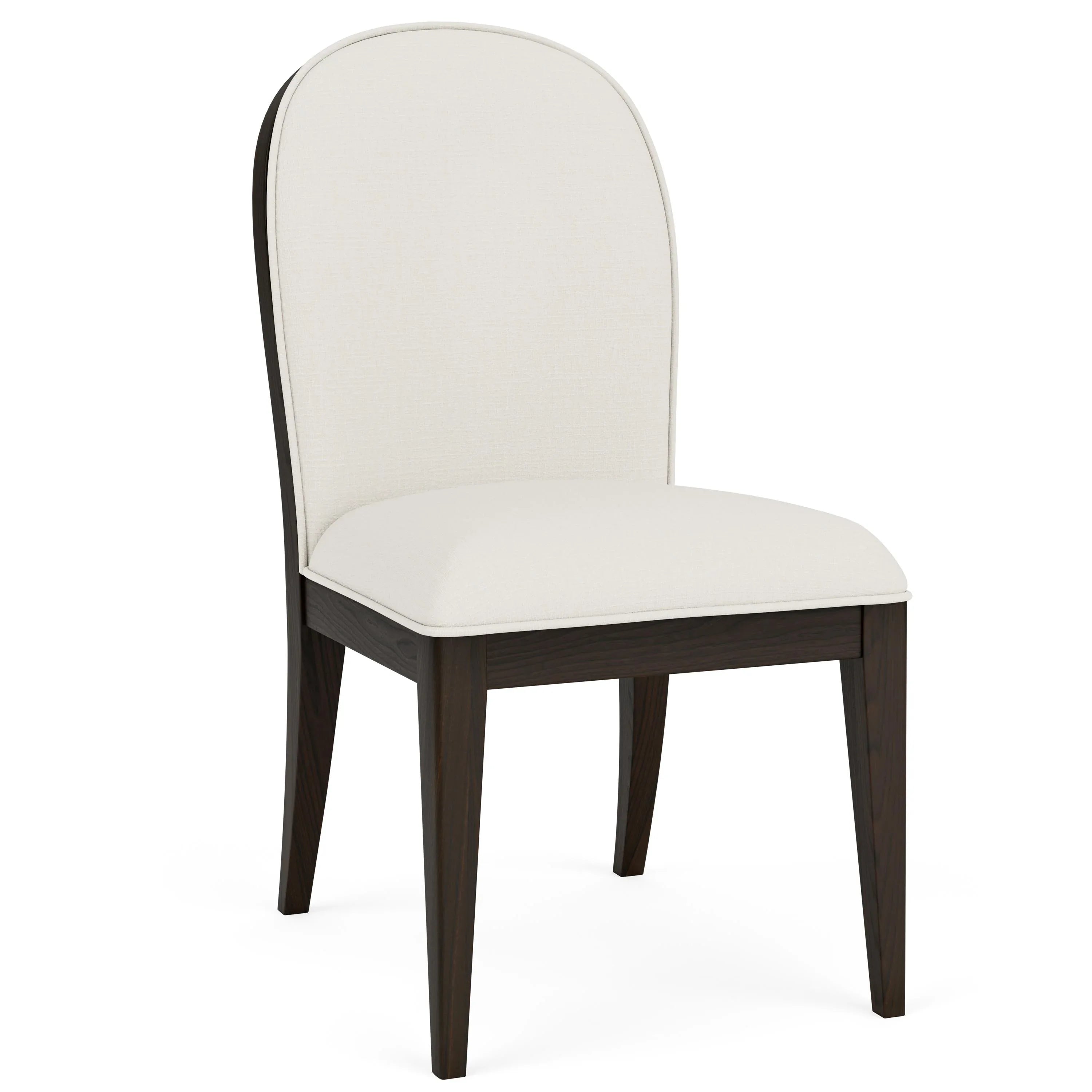 Lydia Curved Uph Side Chr 2in Riverside Furniture Dining