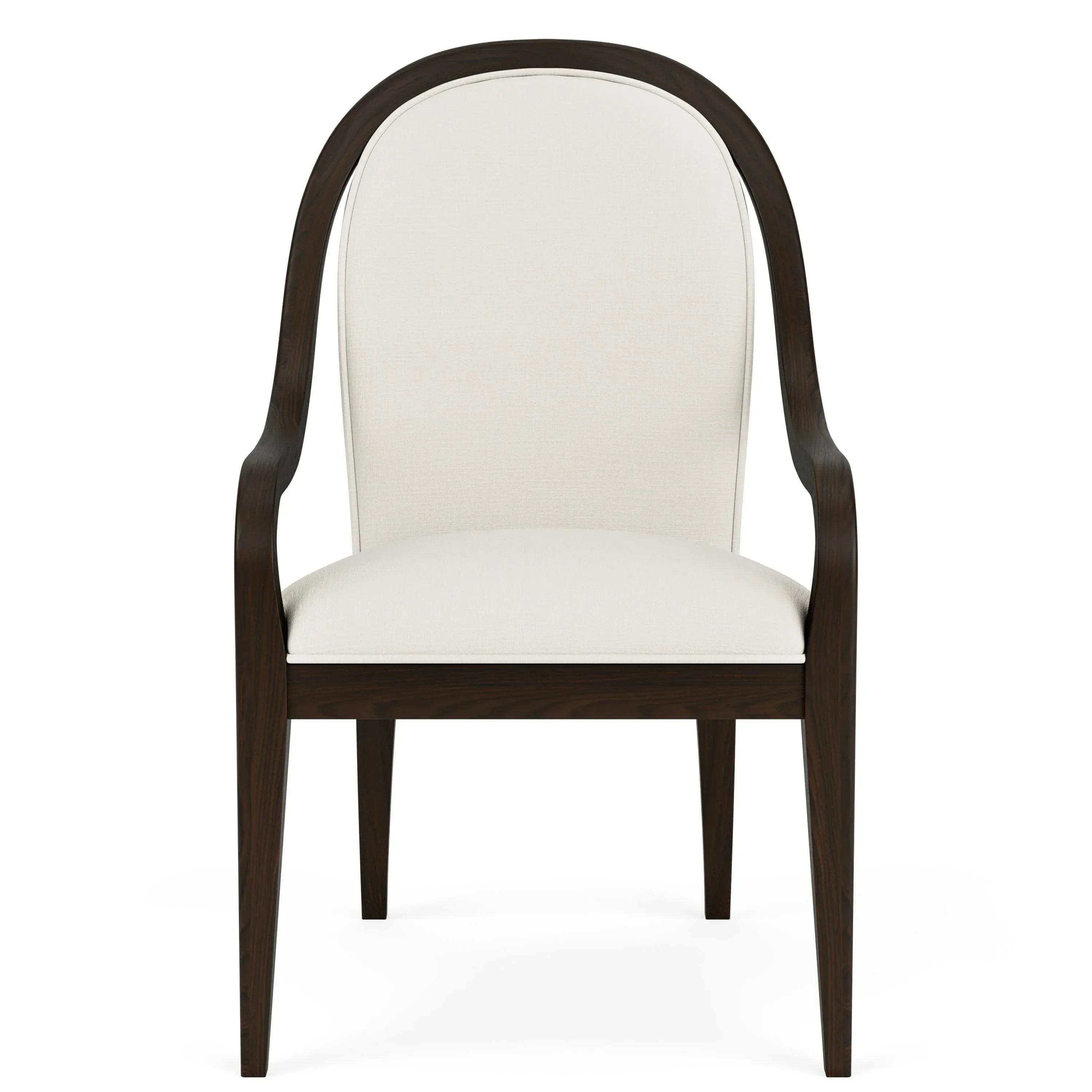 Riverside Lydia Curved Uph Arm Chr 2in Riverside Furniture Dining