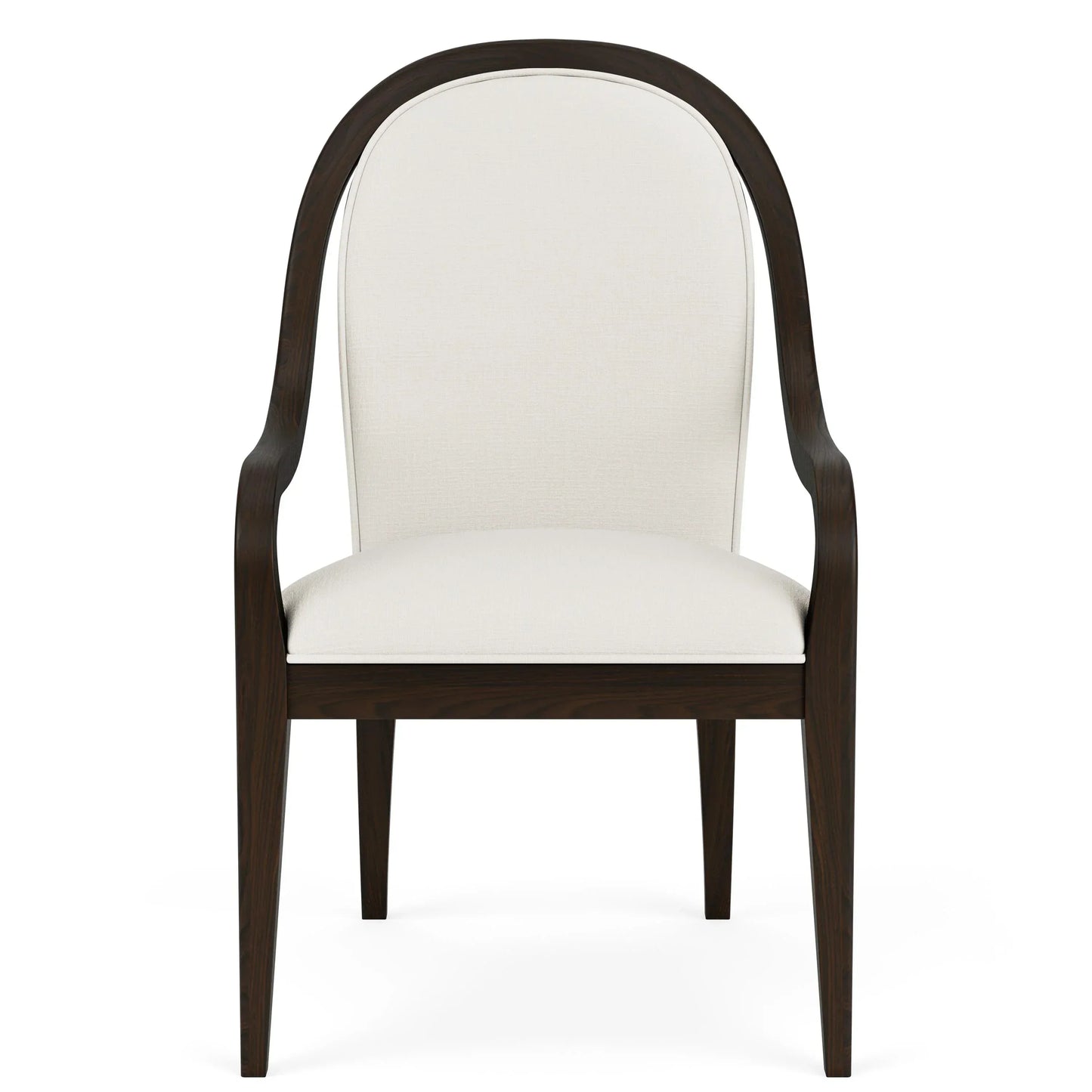 Riverside Lydia Curved Uph Arm Chr 2in Riverside Furniture Dining