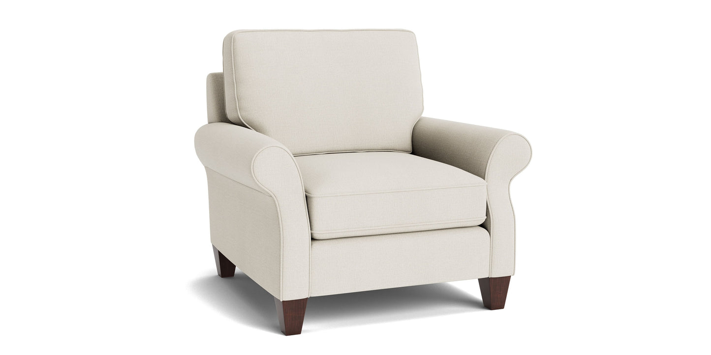 Davenport Roll Arm Chair Bassett