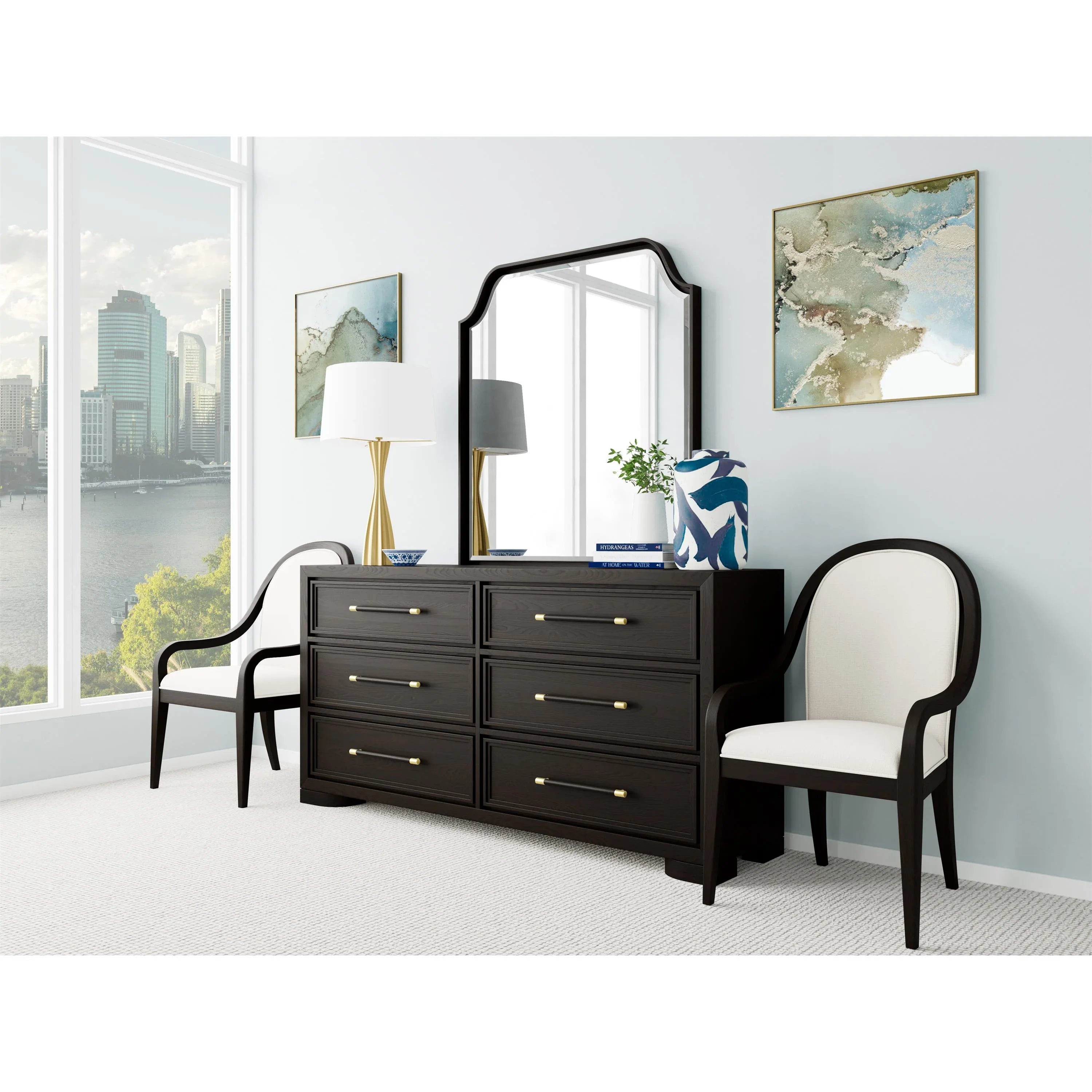 Lydia Mirror Riverside Furniture Bedroom
