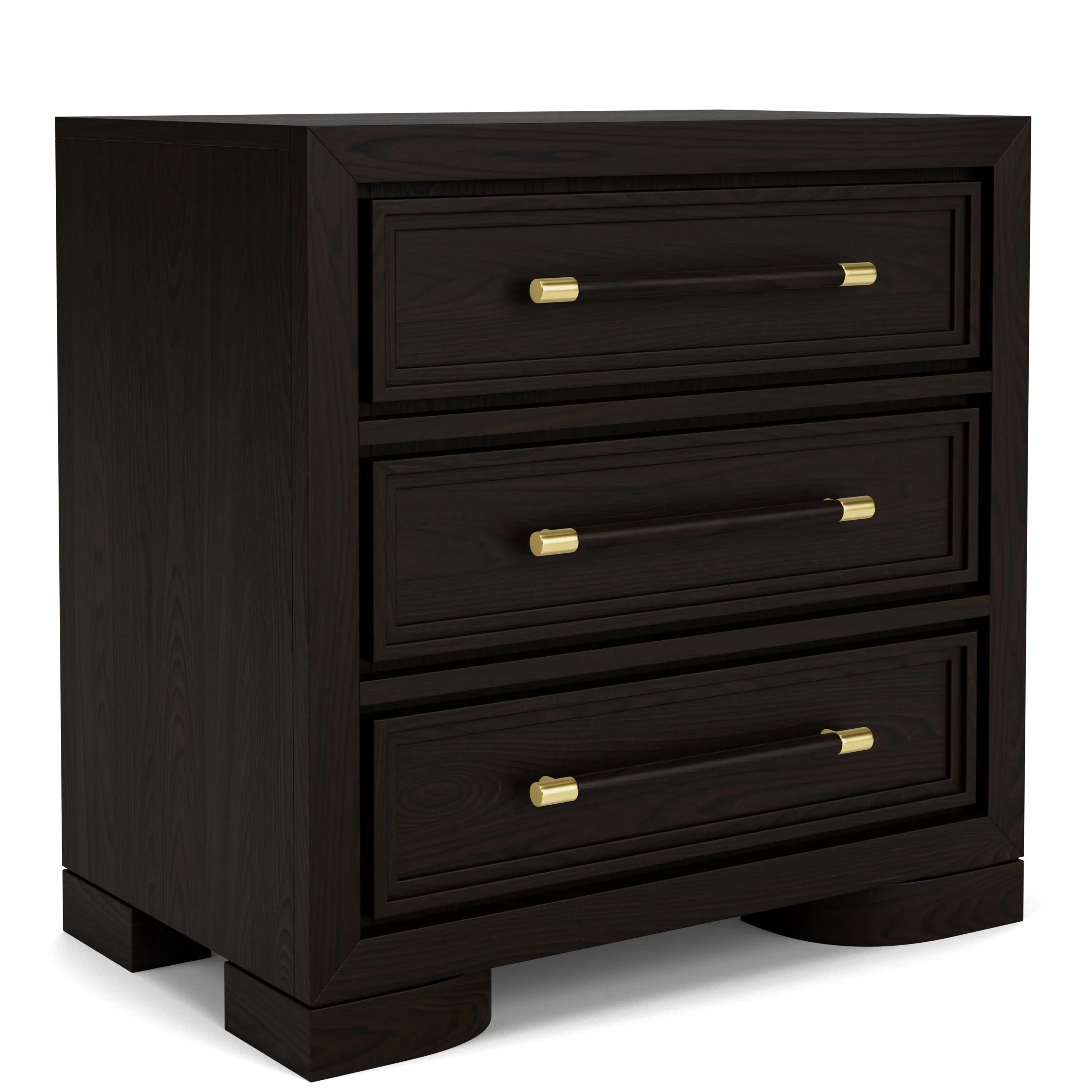 Lydia 3 Drawer Nightstand Riverside Furniture Bedroom