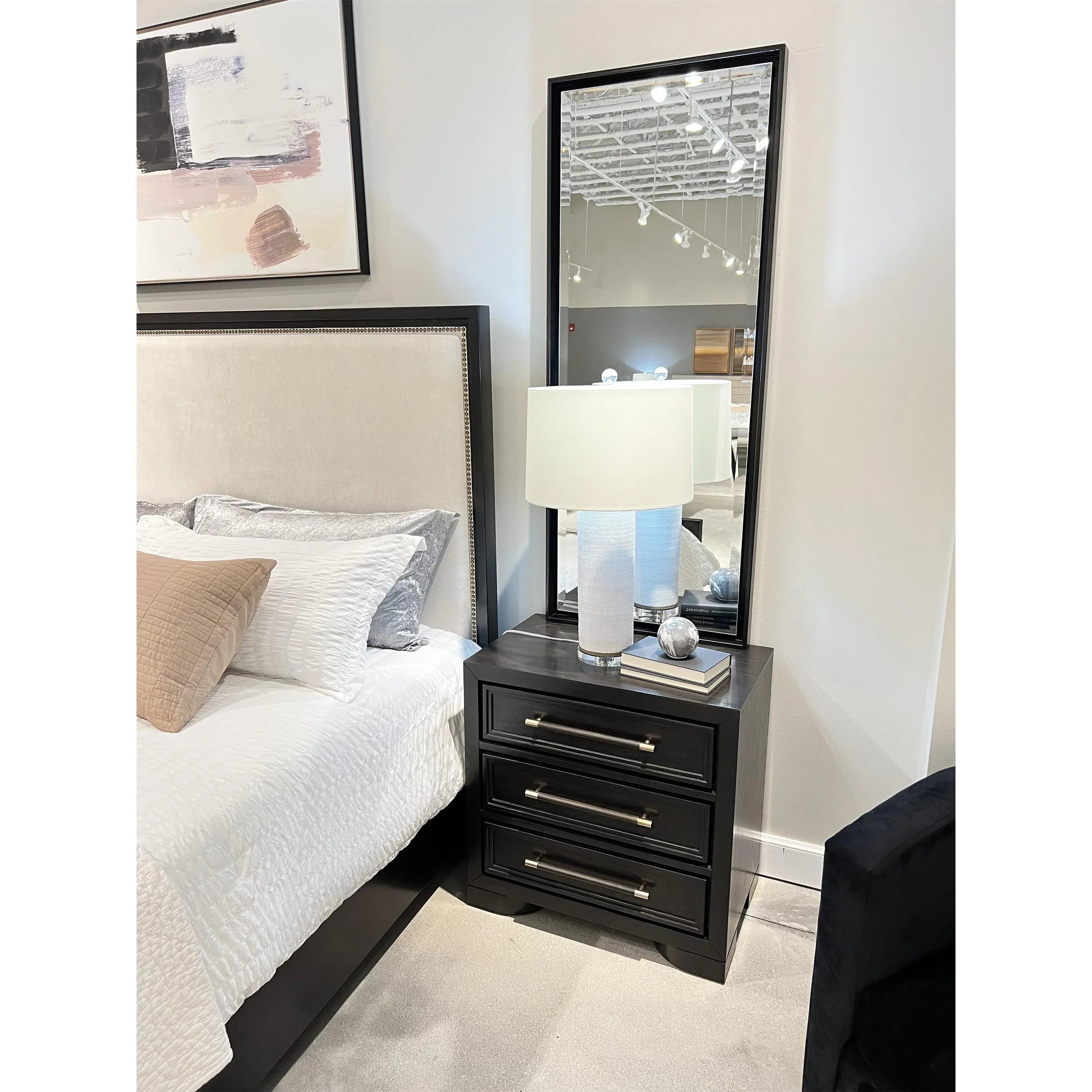 Lydia 3 Drawer Nightstand Riverside Furniture Bedroom