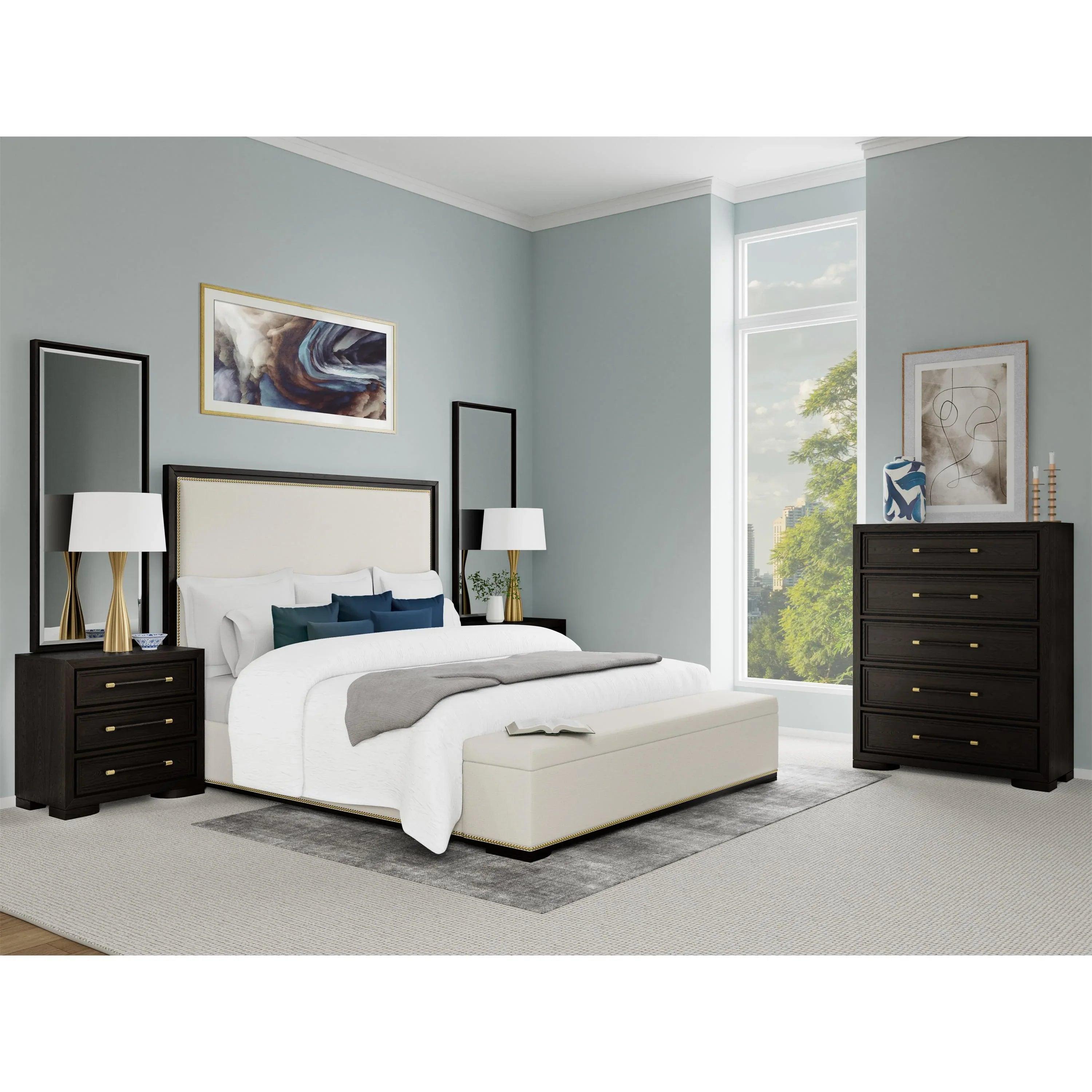 Riverside Lydia 6/0-6/6 Uph Headboard Riverside Furniture Bedroom