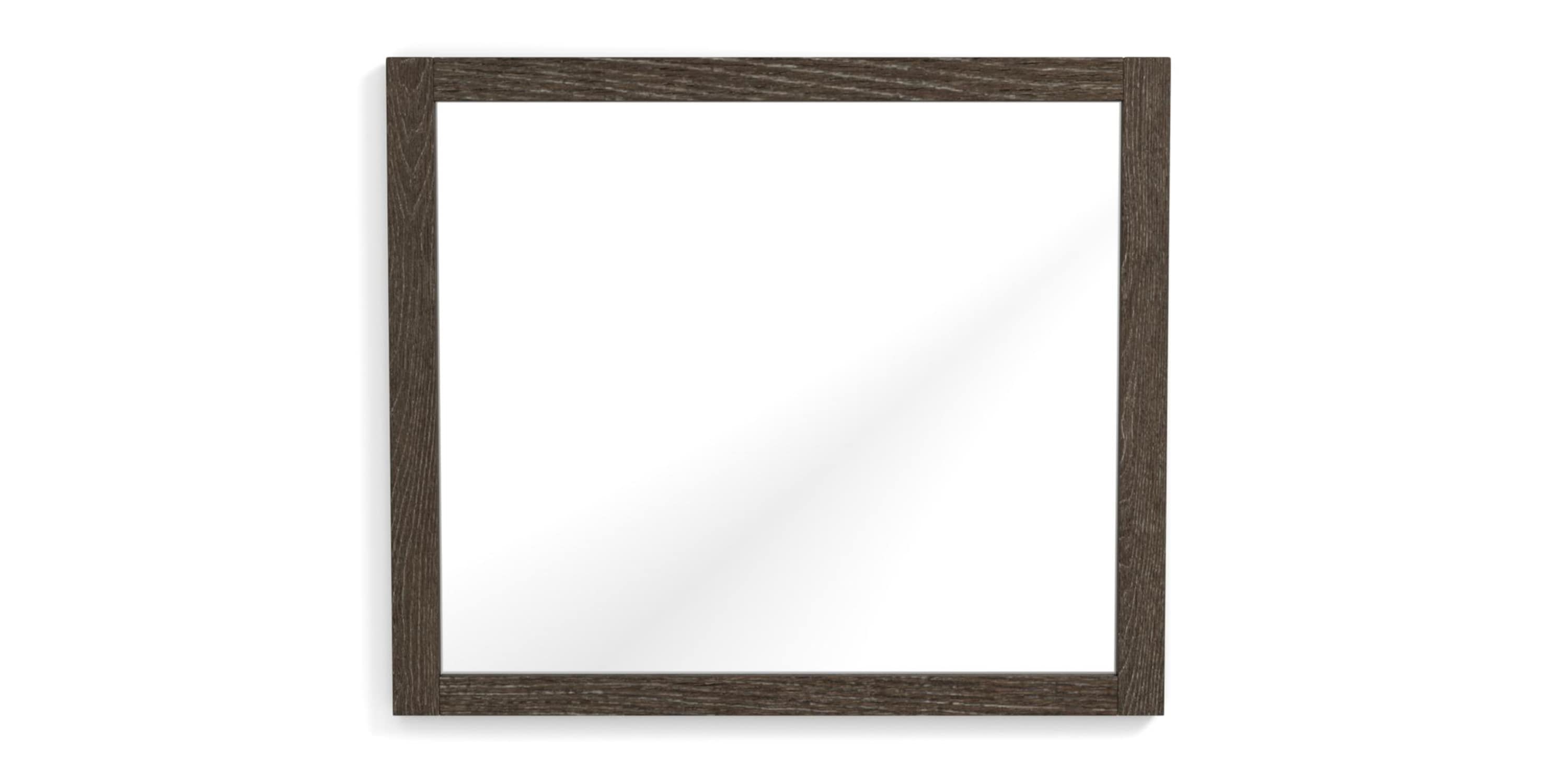Tobago Pepper Grey Landscape Mirror Bassett