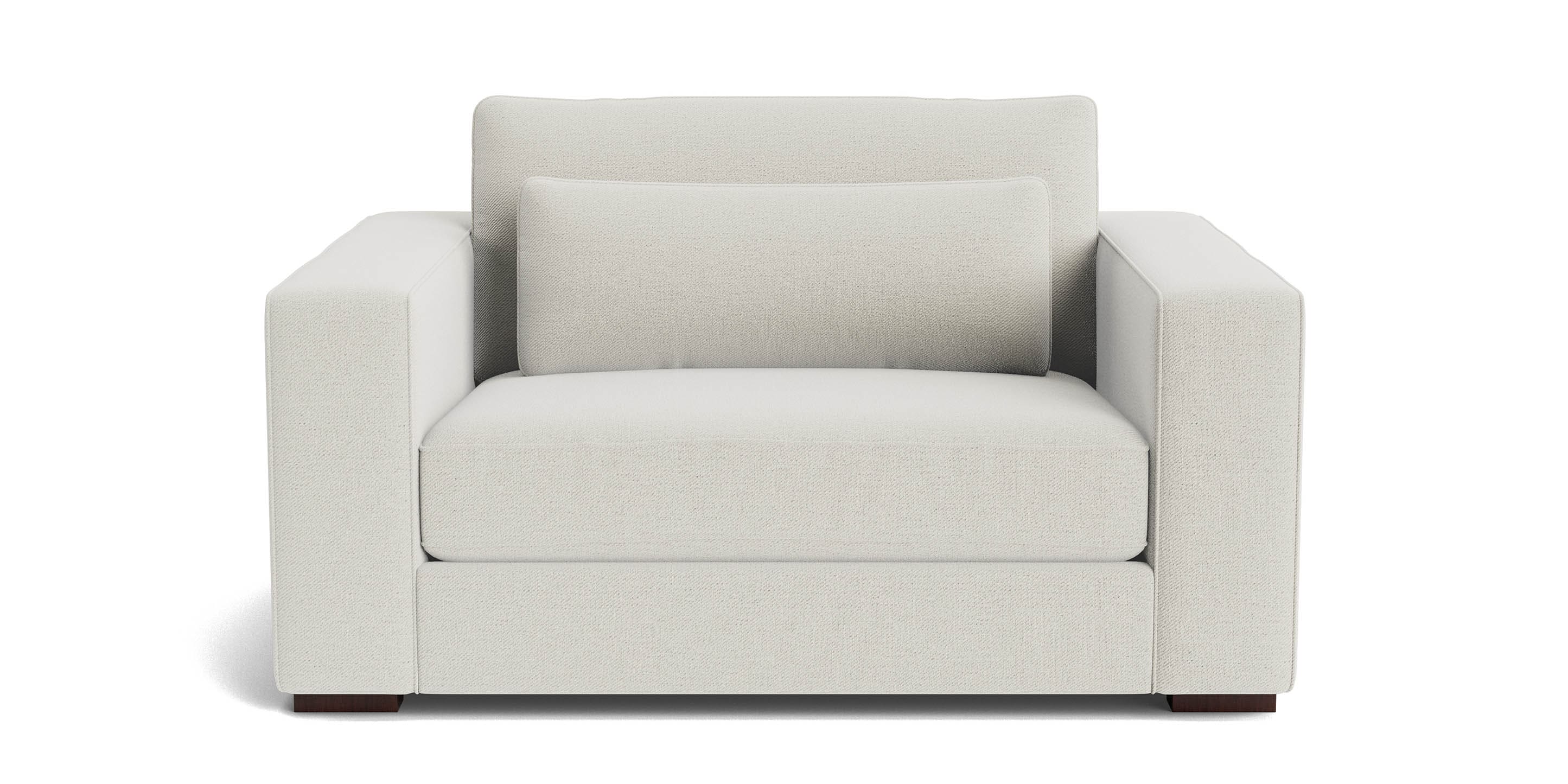 Bassett Moby Chair and a Half — Extra-Wide Comfort, Your Fabric
