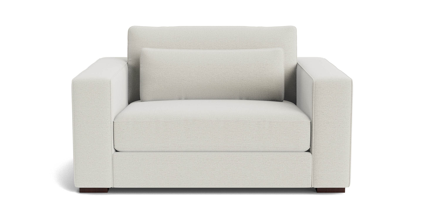 Bassett Moby Chair and a Half — Extra-Wide Comfort, Your Fabric