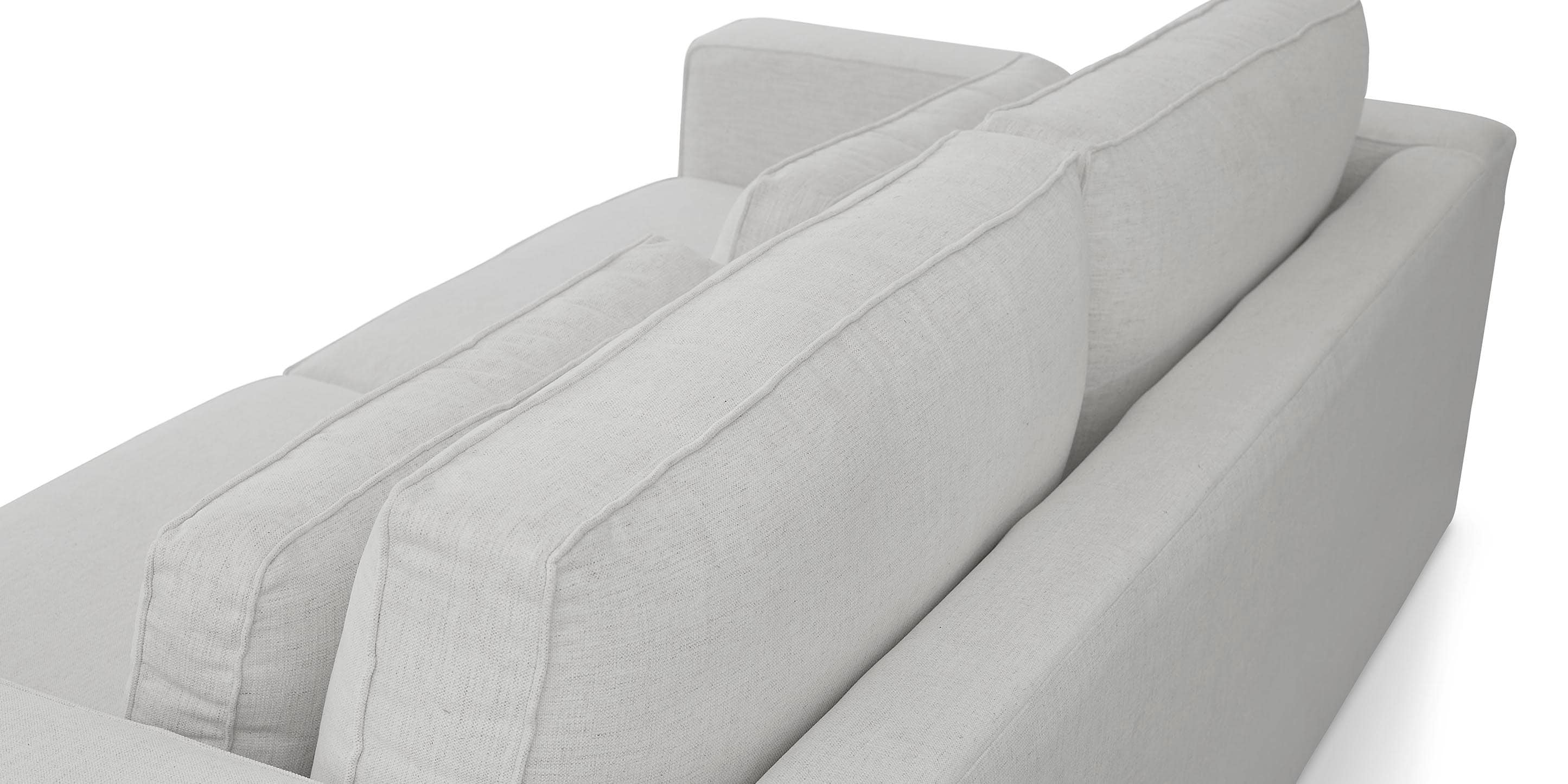 Bassett Moby Sofa — Oversized Deep Seating, Custom Fabric