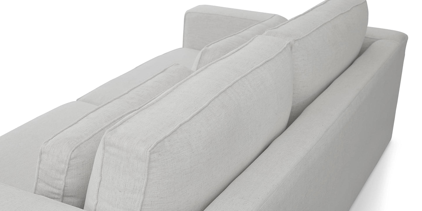 Bassett Moby Sofa — Oversized Deep Seating, Custom Fabric