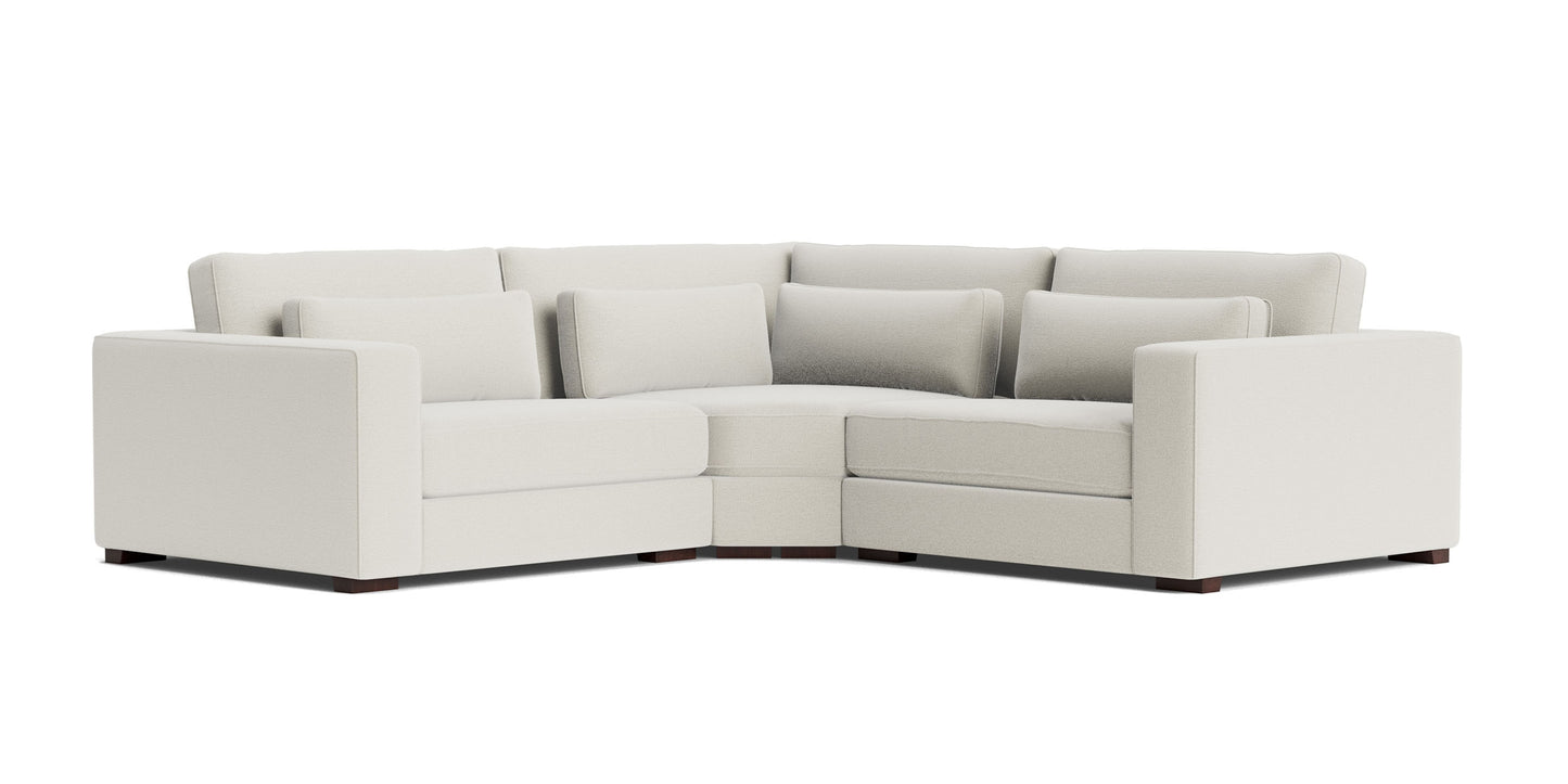 Moby Track Arm L-Shaped Sectional Bassett