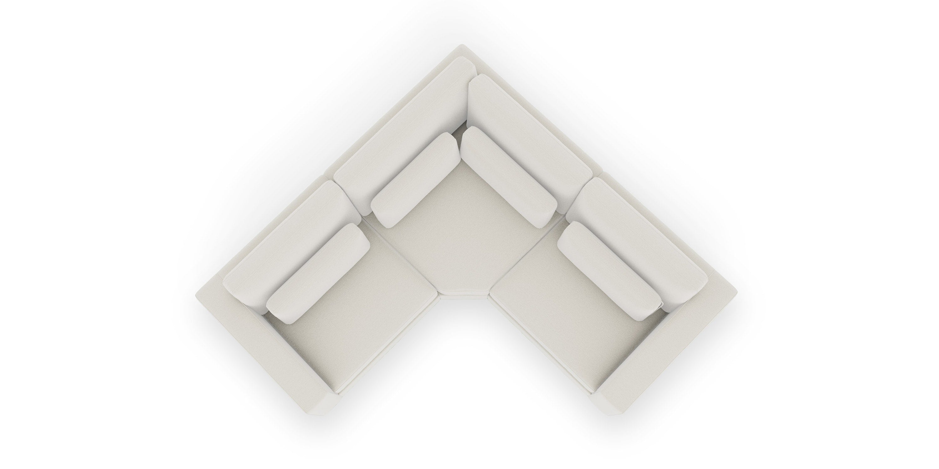 Moby Track Arm L-Shaped Sectional Bassett