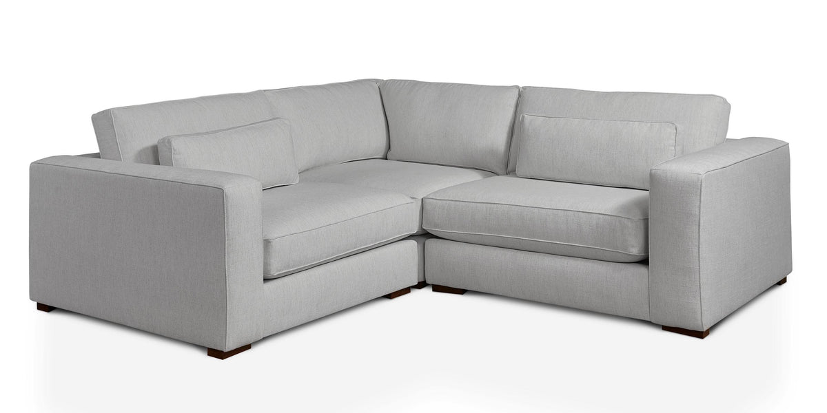 Bassett Moby Square Ottoman — Quick Ship, Made in the USA Bassett Sofa