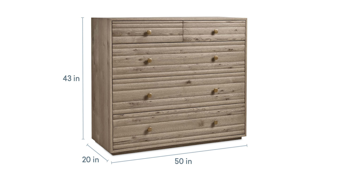Andora 5 Drawer Chest Bassett Bedroom Furniture