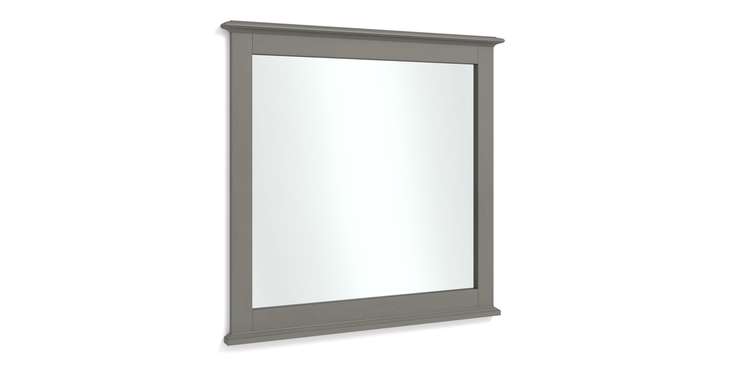 Shoreline Ocean Grey Mirror Bassett