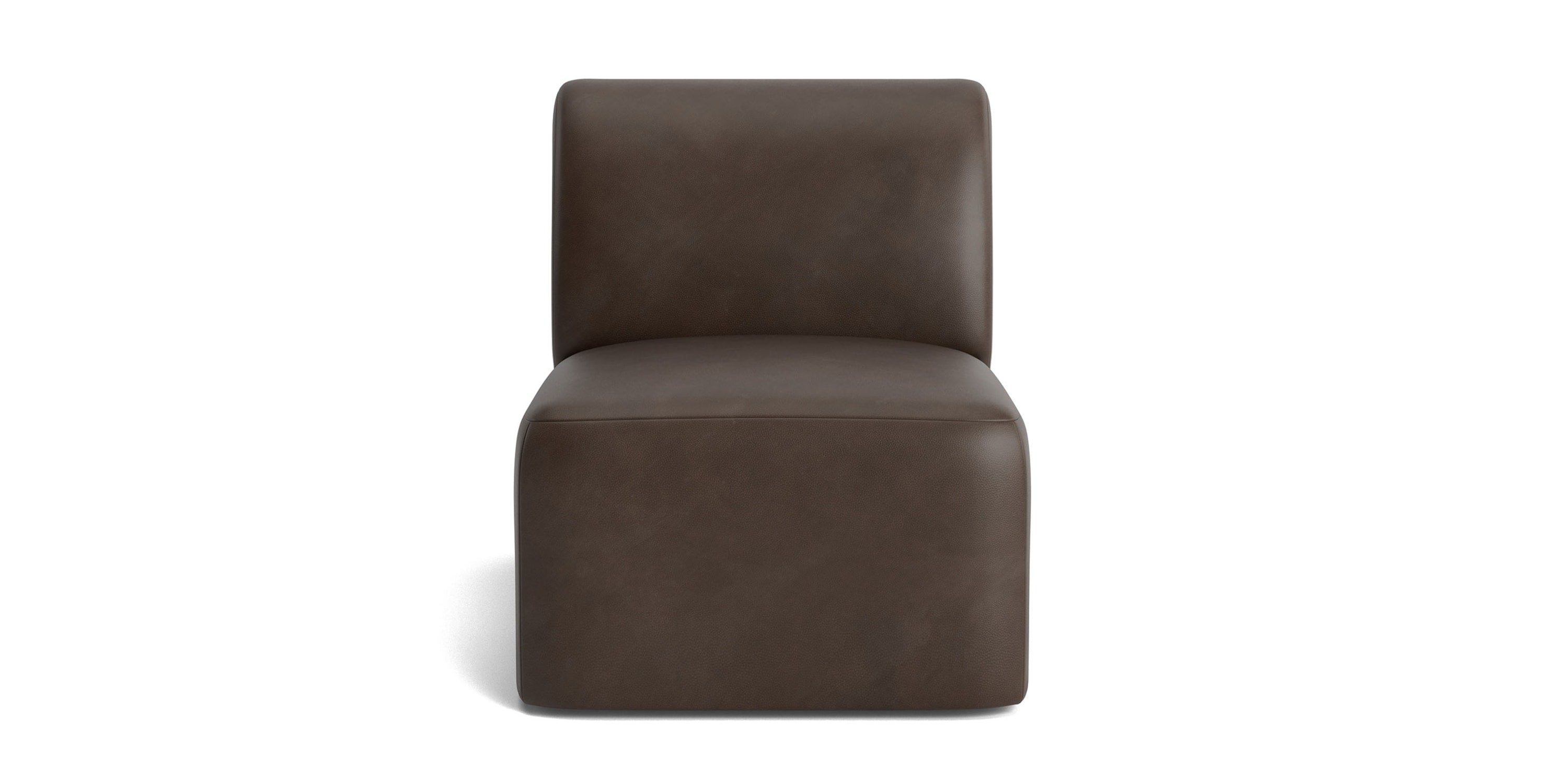 Clyde Leather Accent Chair Bassett
