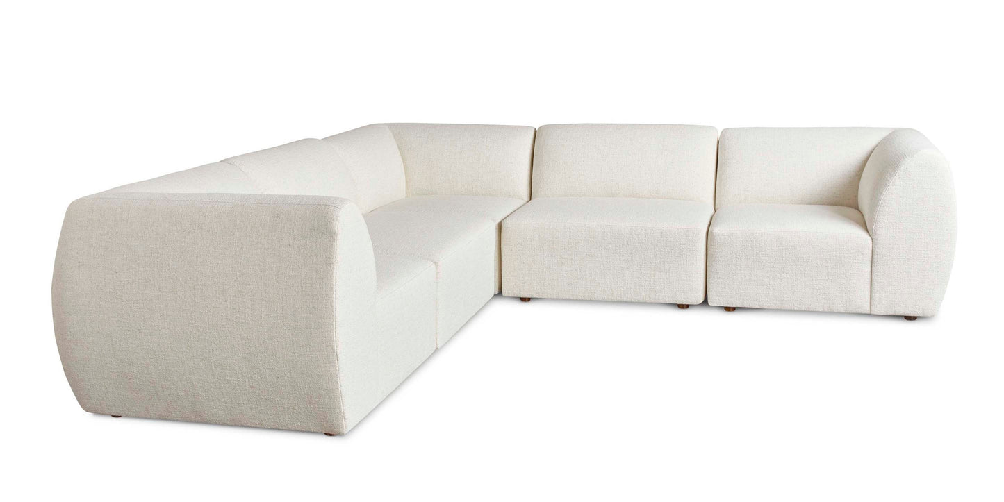 Clyde Modular L-Shaped Sectional Bassett