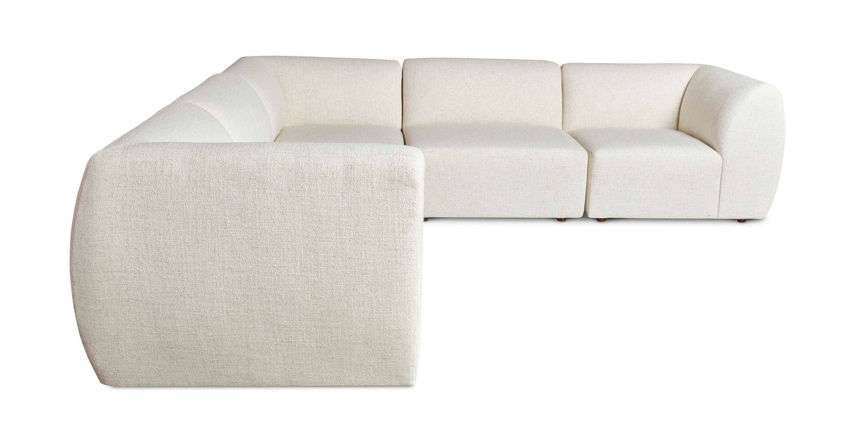 Clyde Modular L-Shaped Sectional Bassett