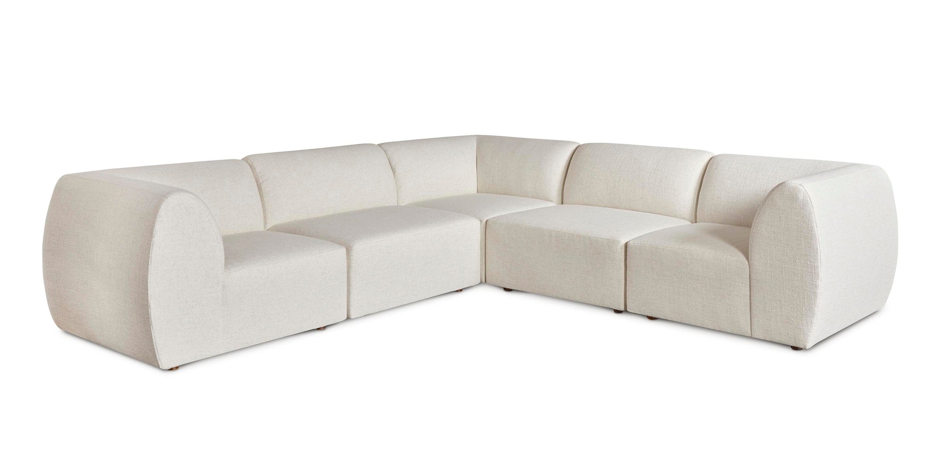 Clyde Modular L-Shaped Sectional Bassett