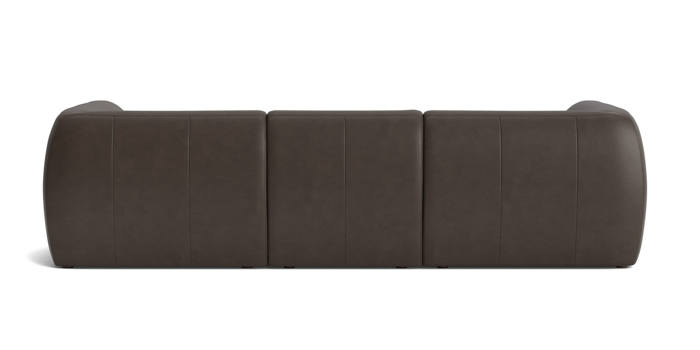 Clyde Leather Modular Sofa Bassett