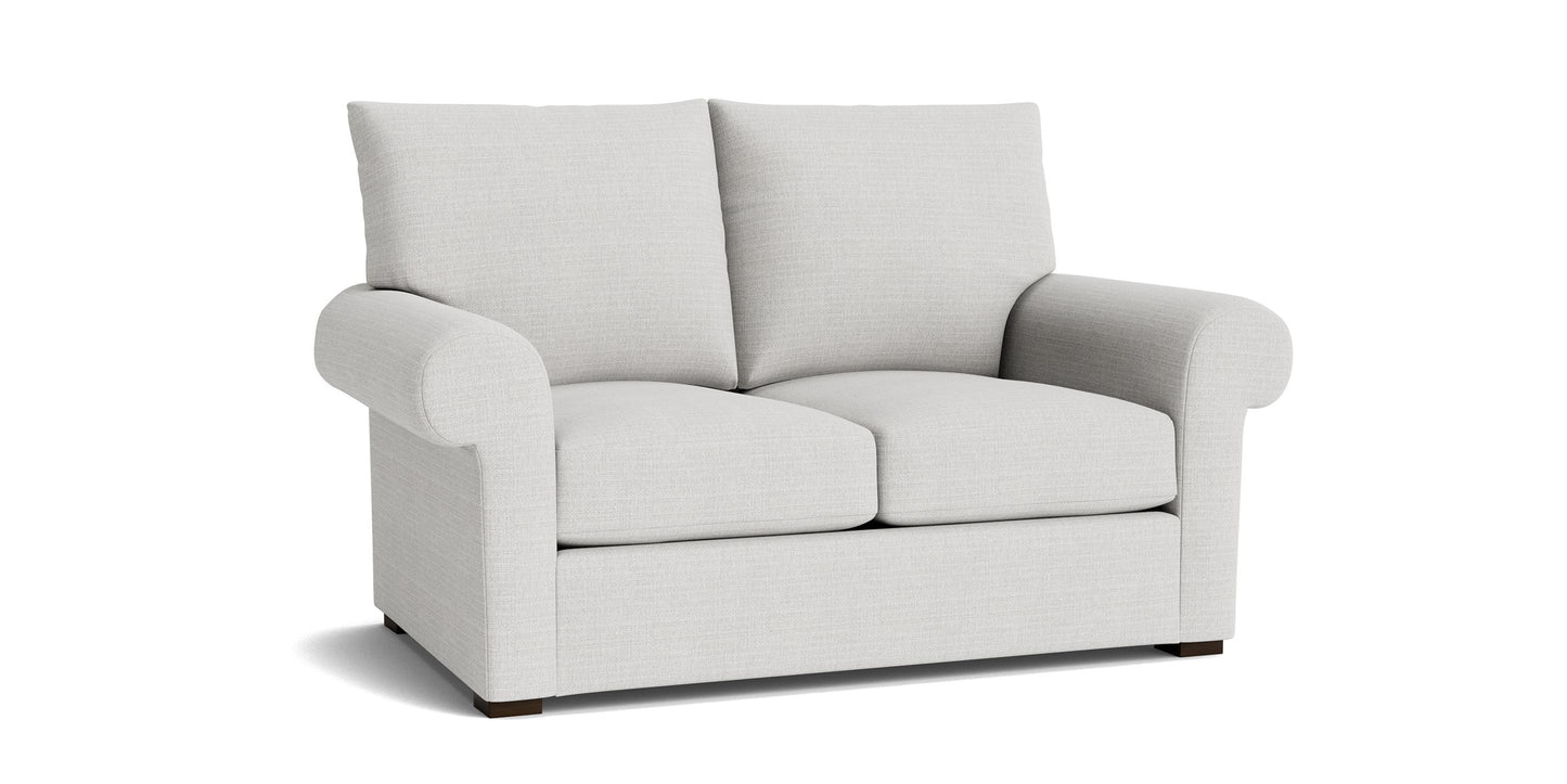 Hanover Roll Arm Loveseat Bassett Bedroom Furniture