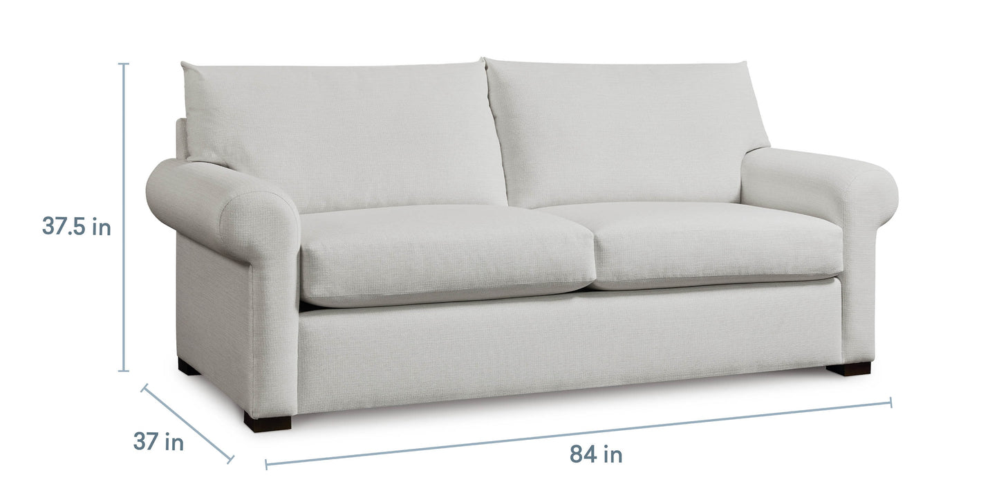 Hanover Roll Arm Sofa Bassett