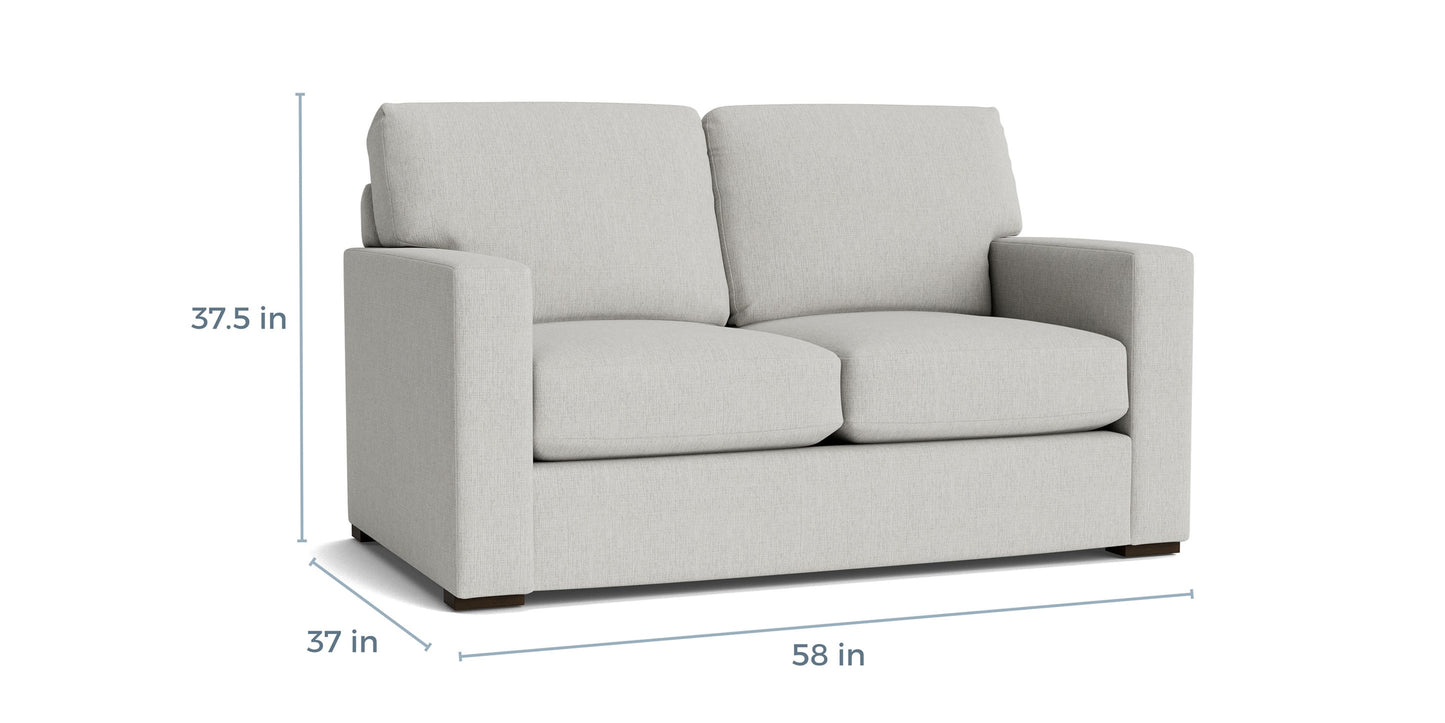 Anson Track Arm Loveseat Bassett Living Room Furniture