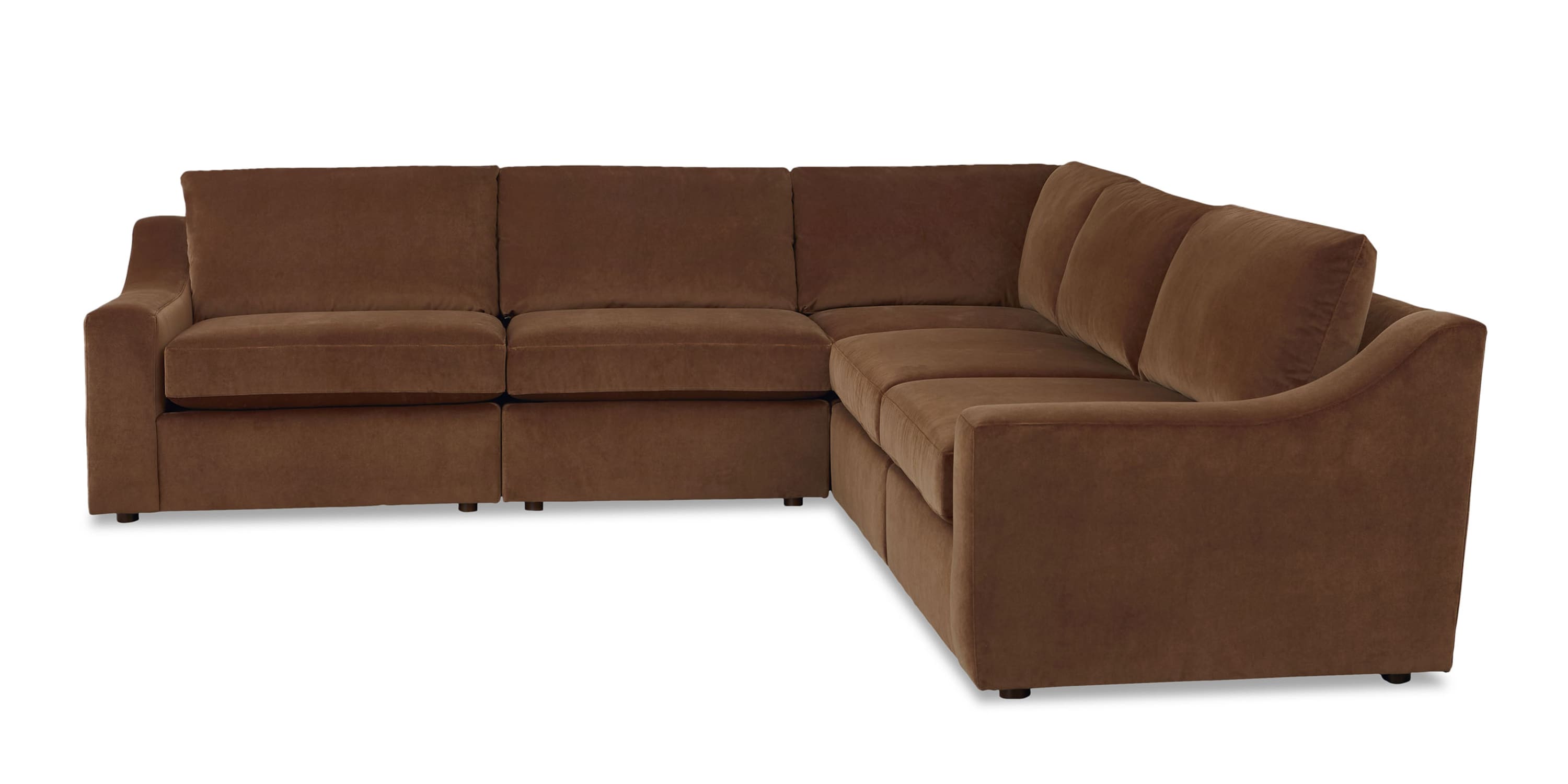 Blake Slope Arm Modular L-Shaped Sectional Bassett
