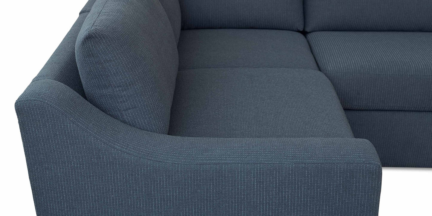 Blake Slope Arm U-Shape Sectional Bassett