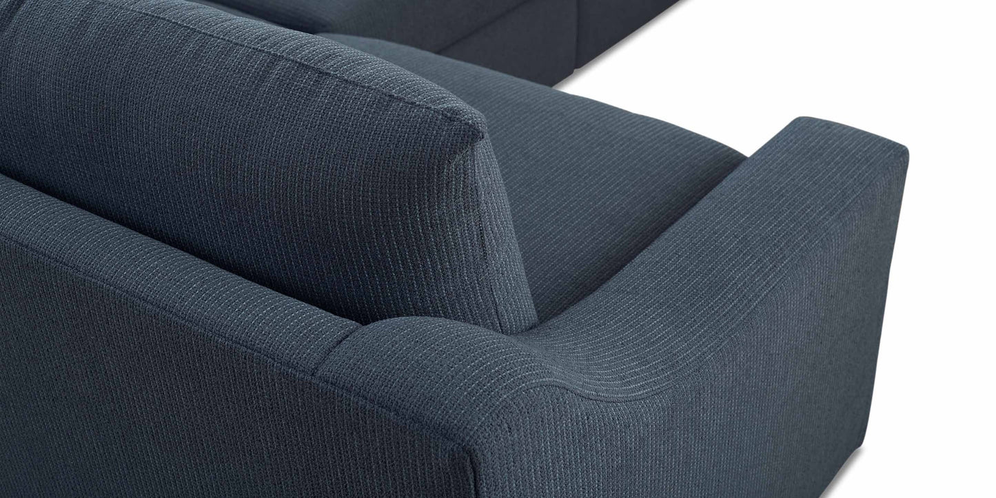 Blake Slope Arm U-Shape Sectional Bassett