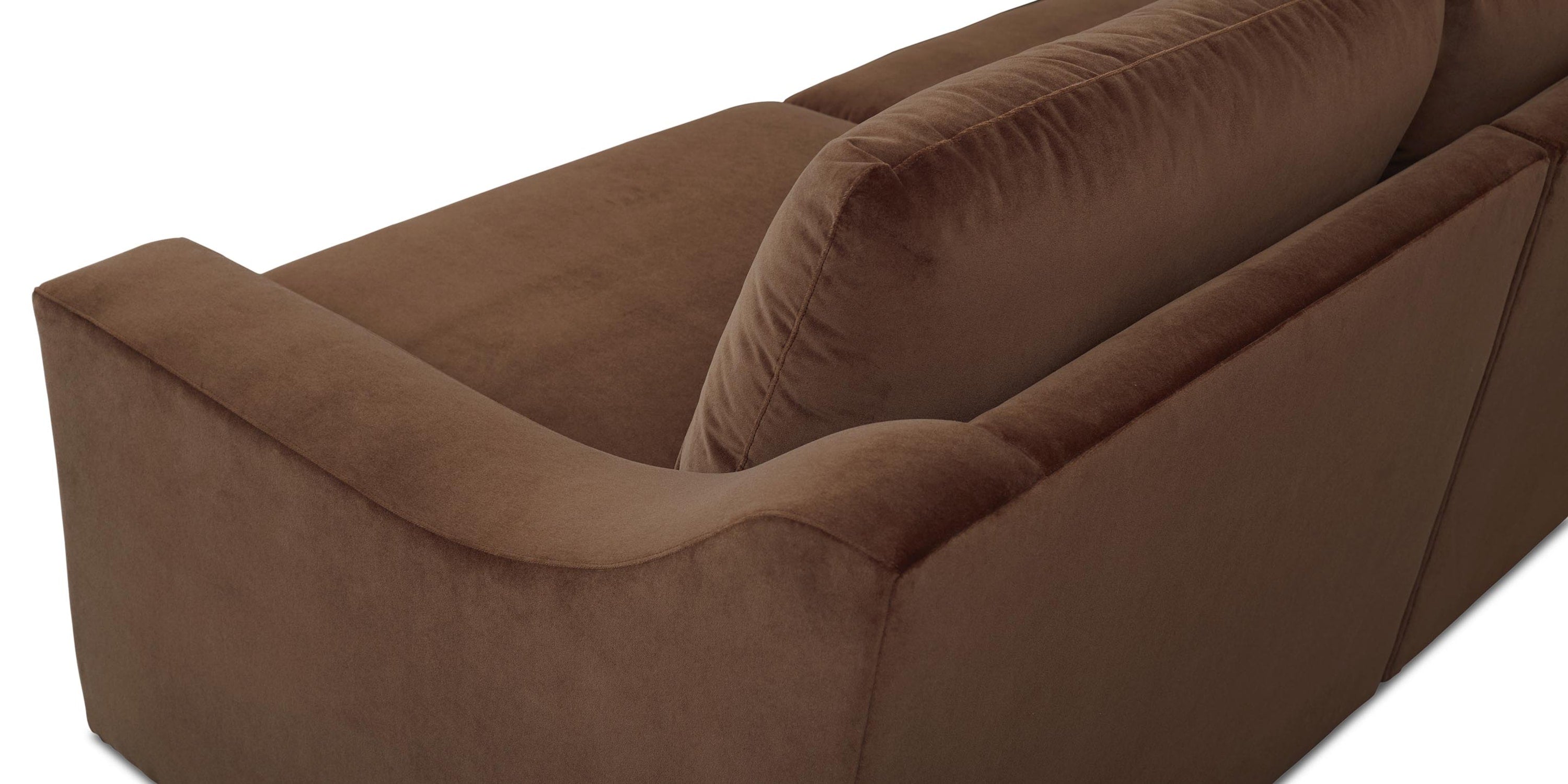 Blake Slope Arm Modular L-Shaped Sectional Bassett