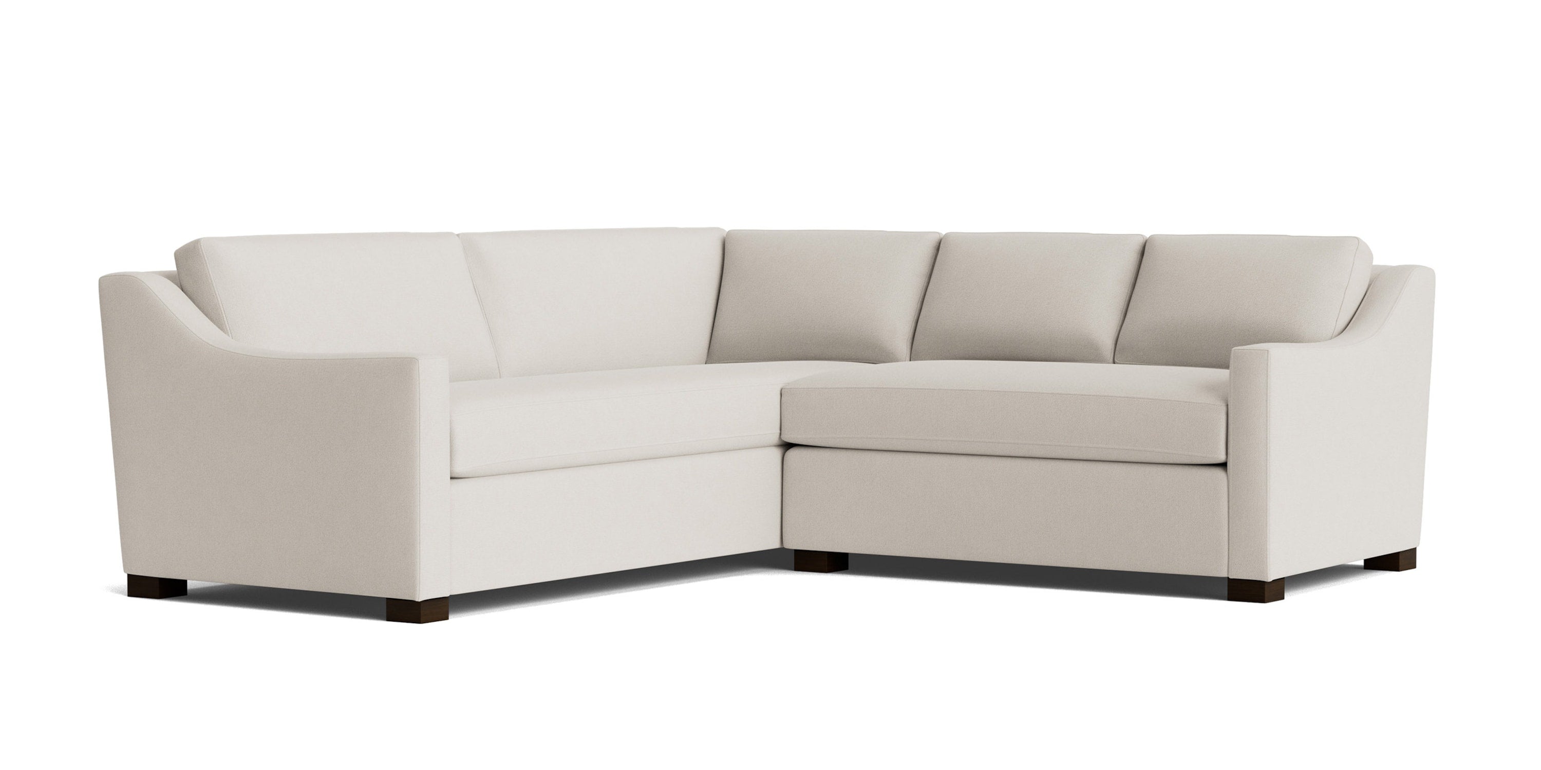 Oliver Slope Arm L-Shaped Sectional Bassett
