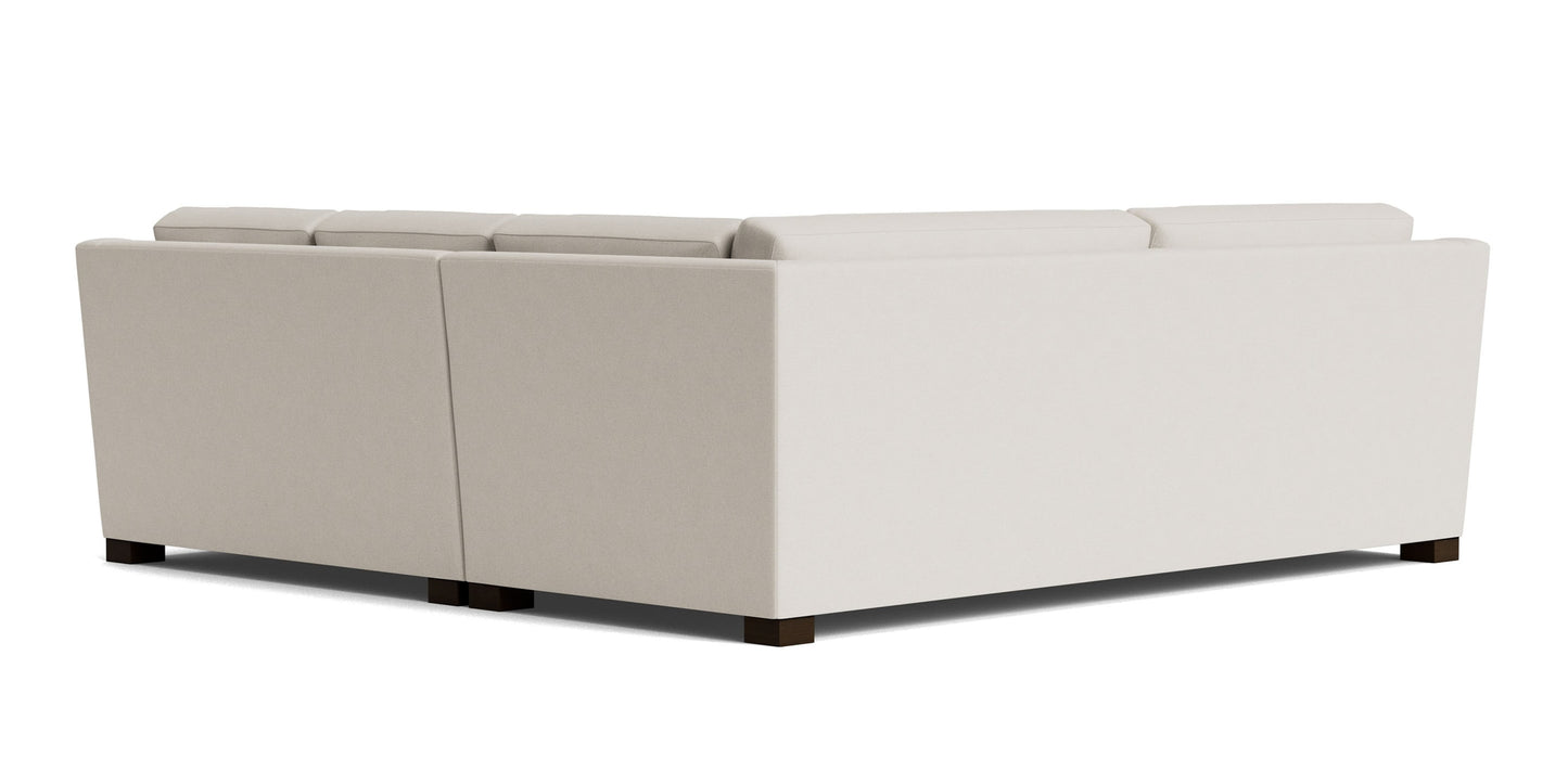 Oliver Slope Arm L-Shaped Sectional Bassett