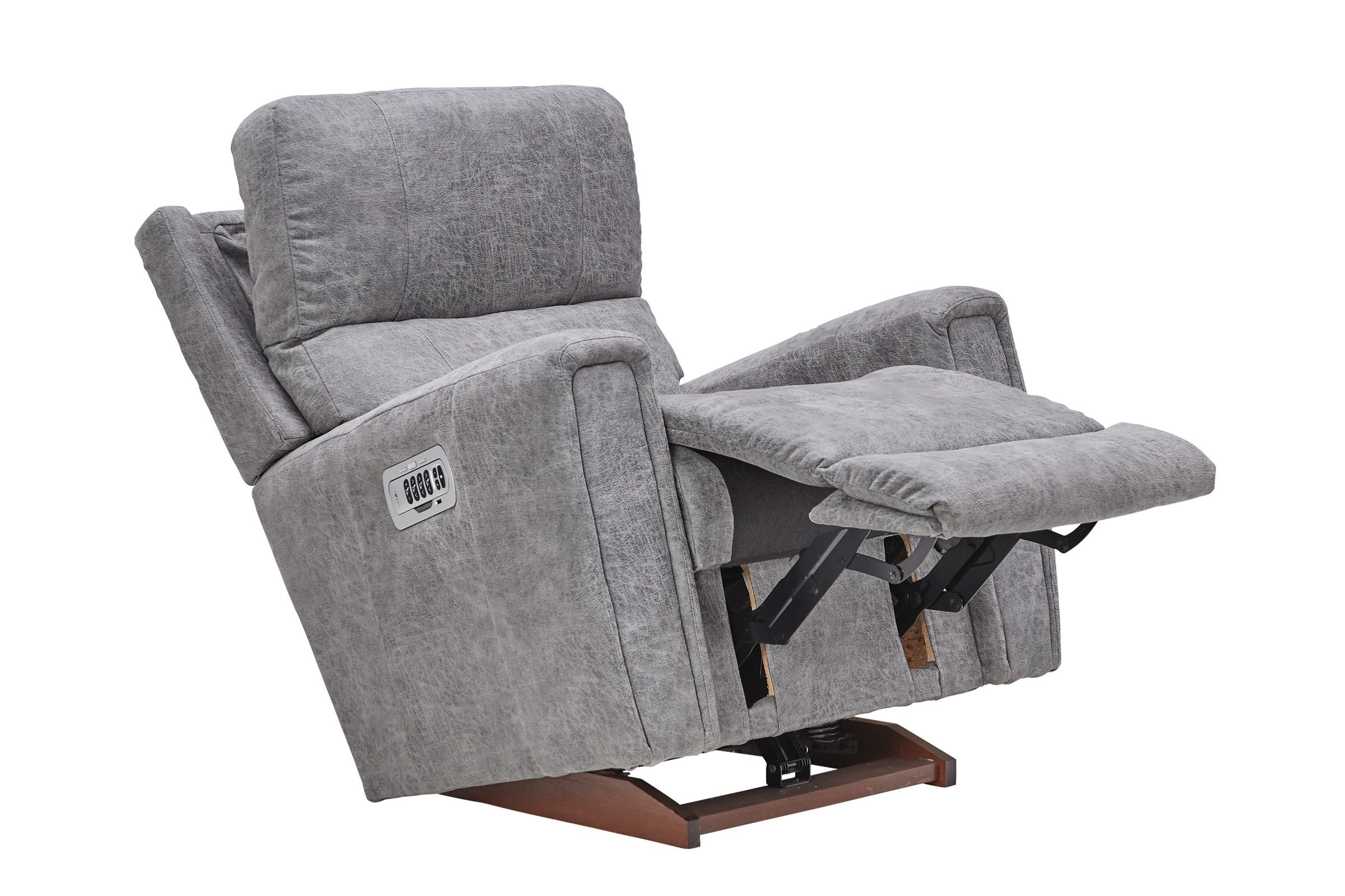 Apollo Grey Quad Power Rocker Recliner La-Z-Boy Living Room