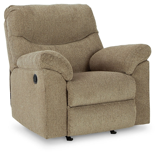 Alphons Reclining Sofa, Loveseat and Recliner