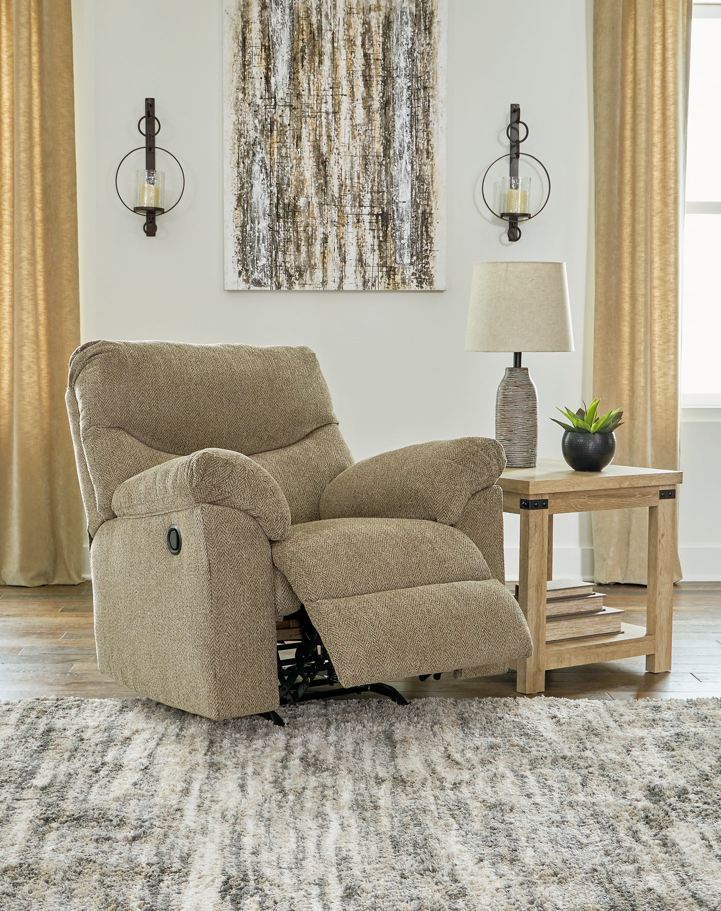 Alphons Reclining Sofa, Loveseat and Recliner