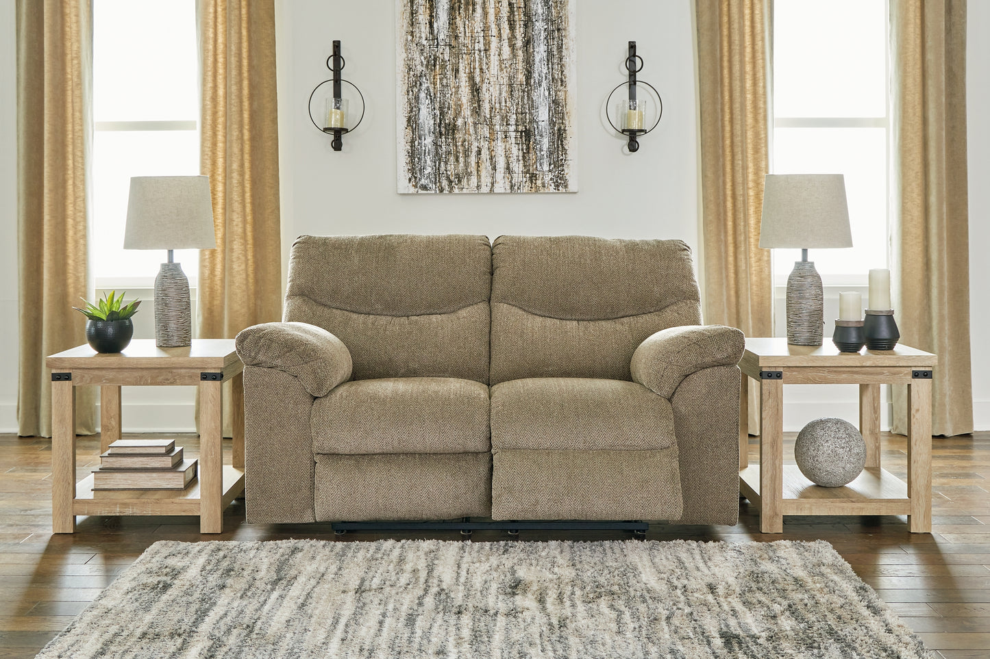 Alphons Reclining Sofa, Loveseat and Recliner