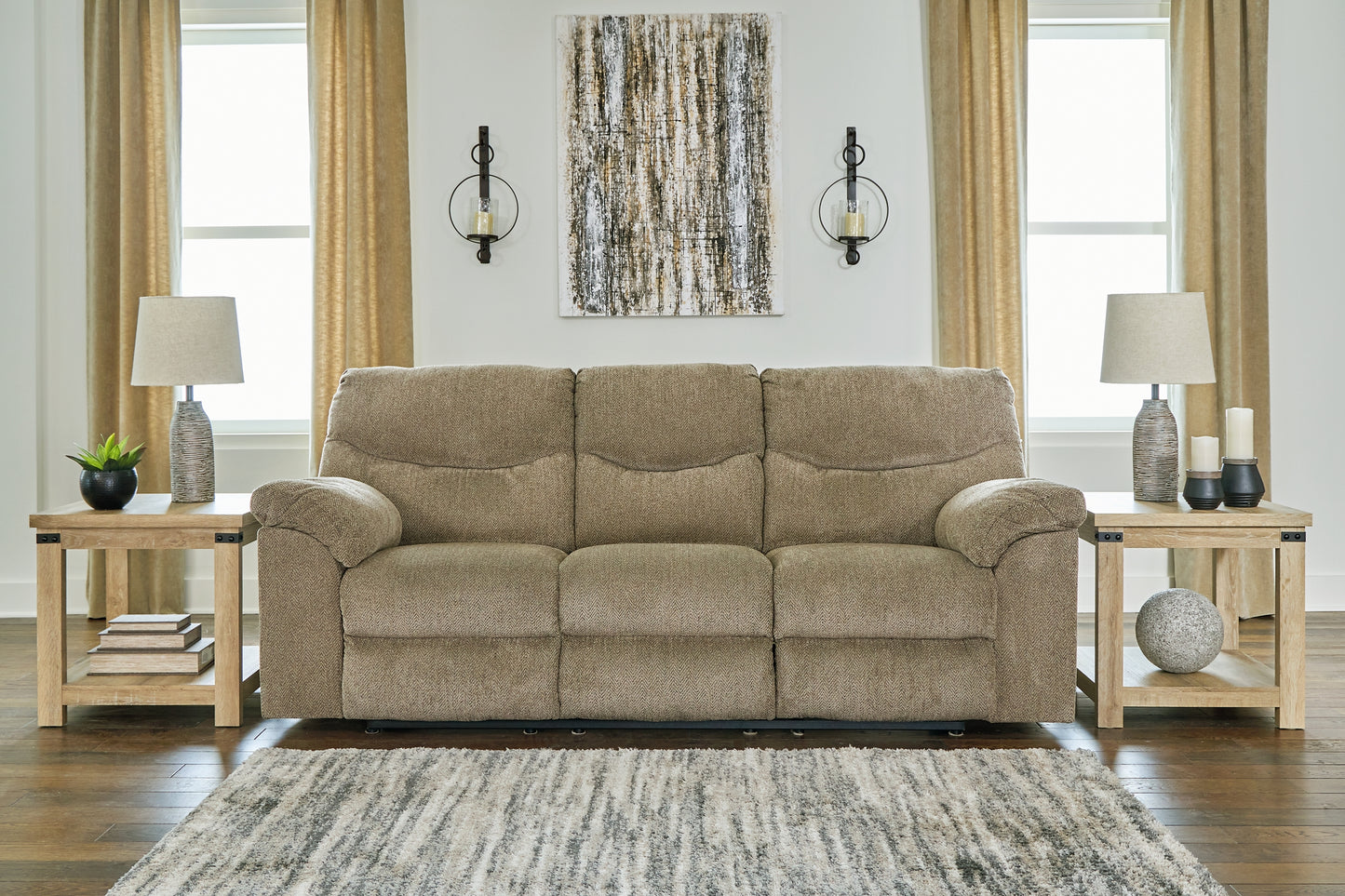 Alphons Reclining Sofa, Loveseat and Recliner