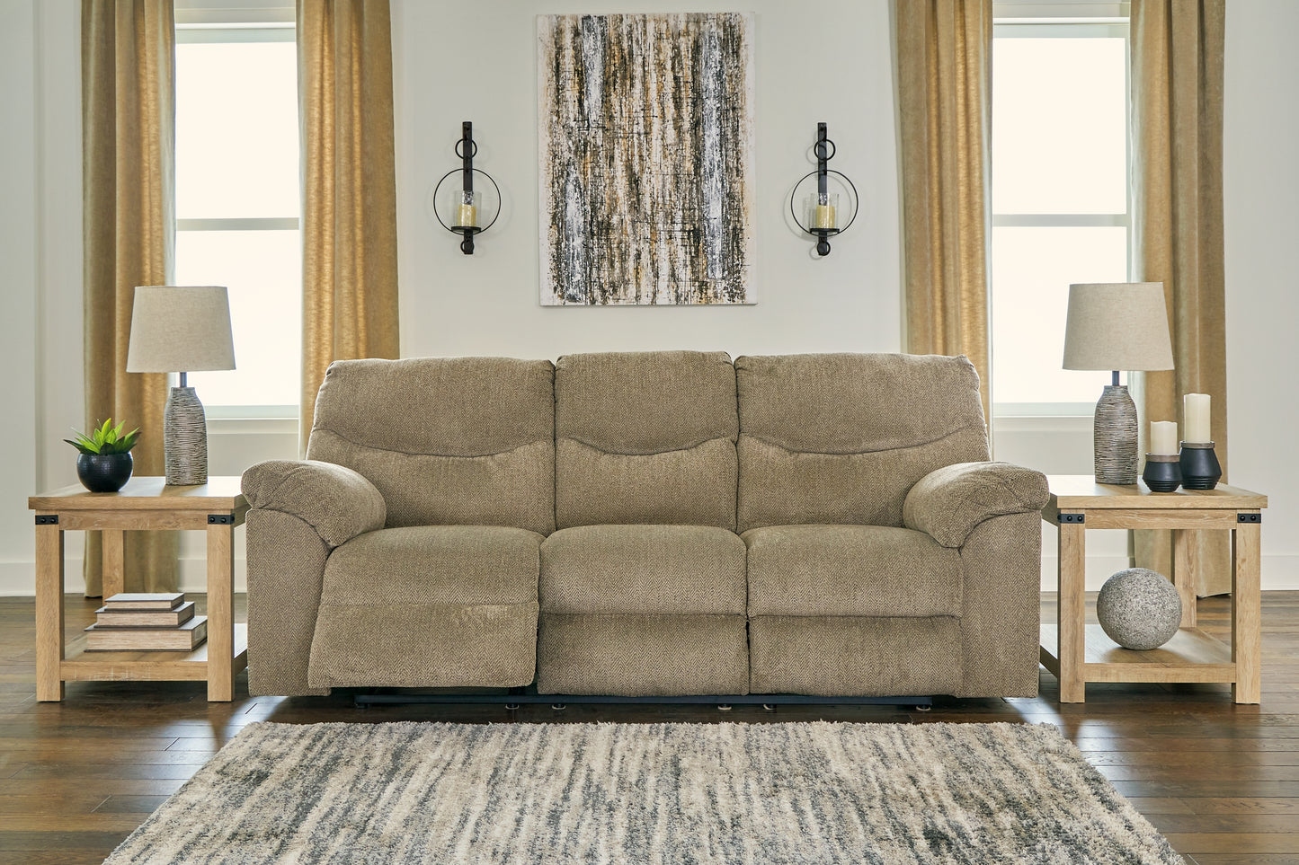 Alphons Reclining Sofa, Loveseat and Recliner