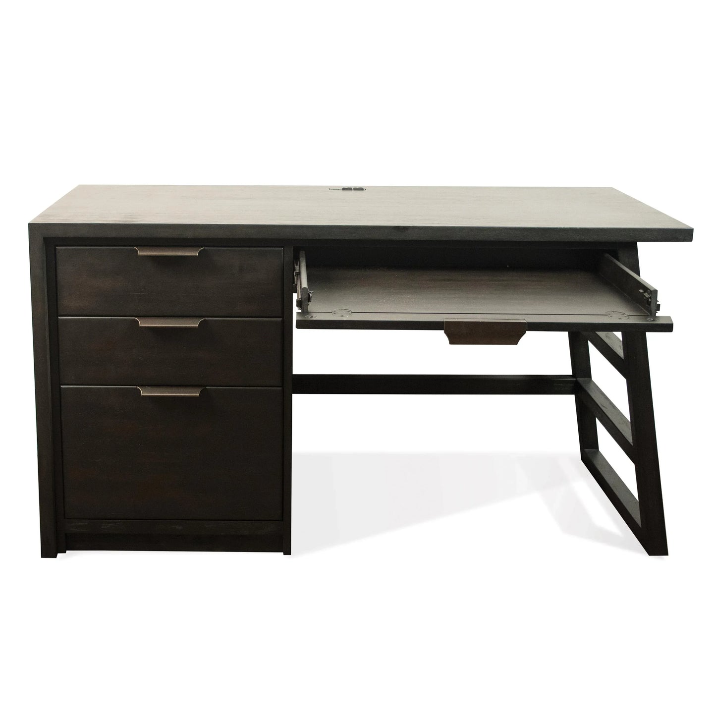 Perspectives Single Pedestal Desk Riverside Furniture Desks