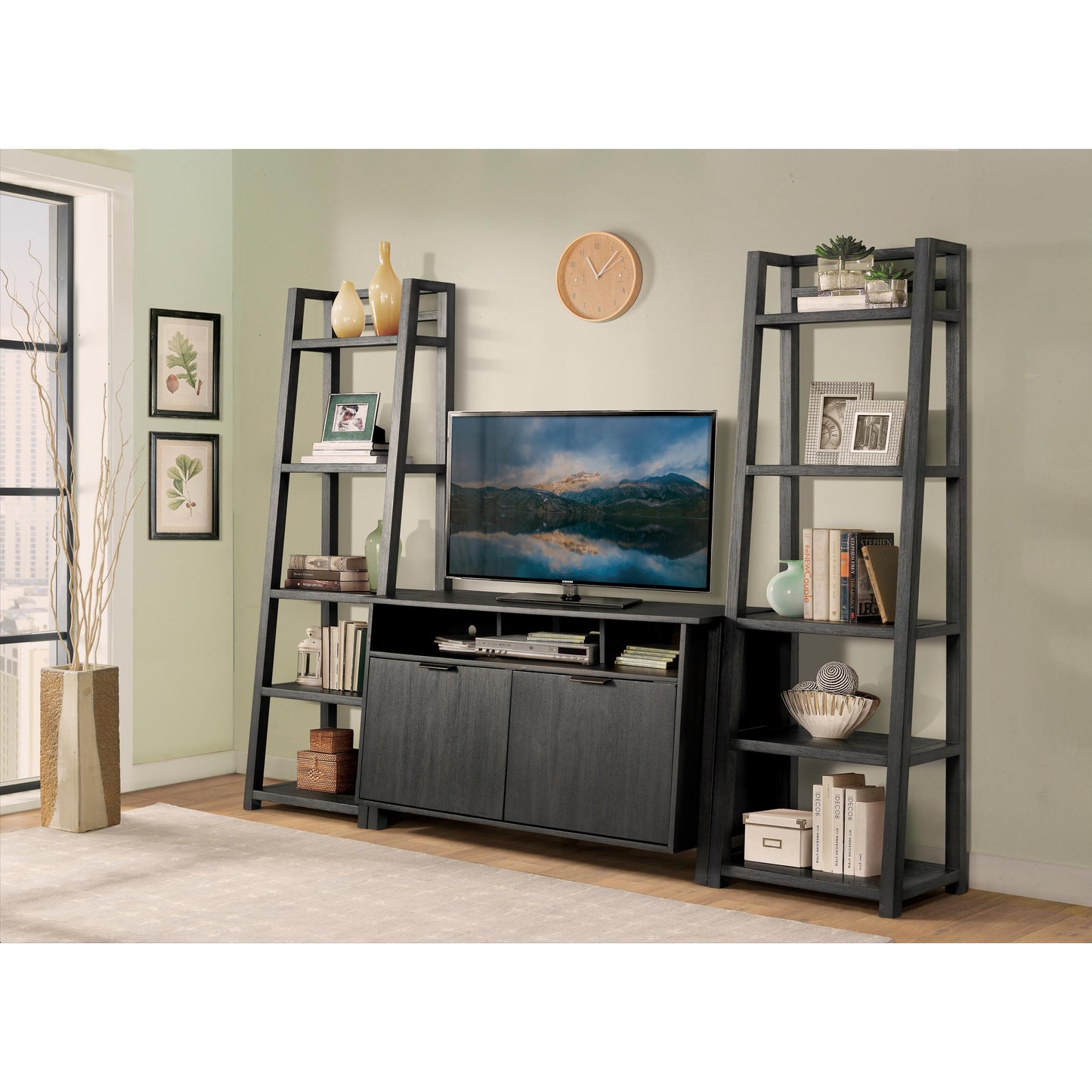 Perspectives Leaning Bookcase