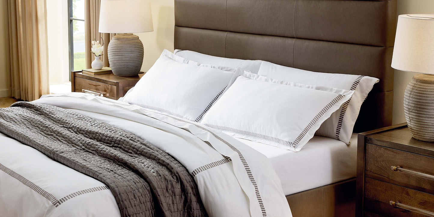 Parkton Leather Upholstered Storage Bed Bassett Bedroom Furniture