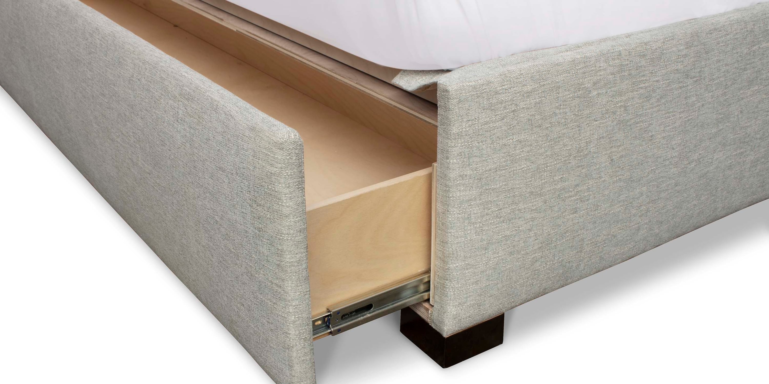 Parkton Upholstered Storage Bed Bassett Bedroom Furniture