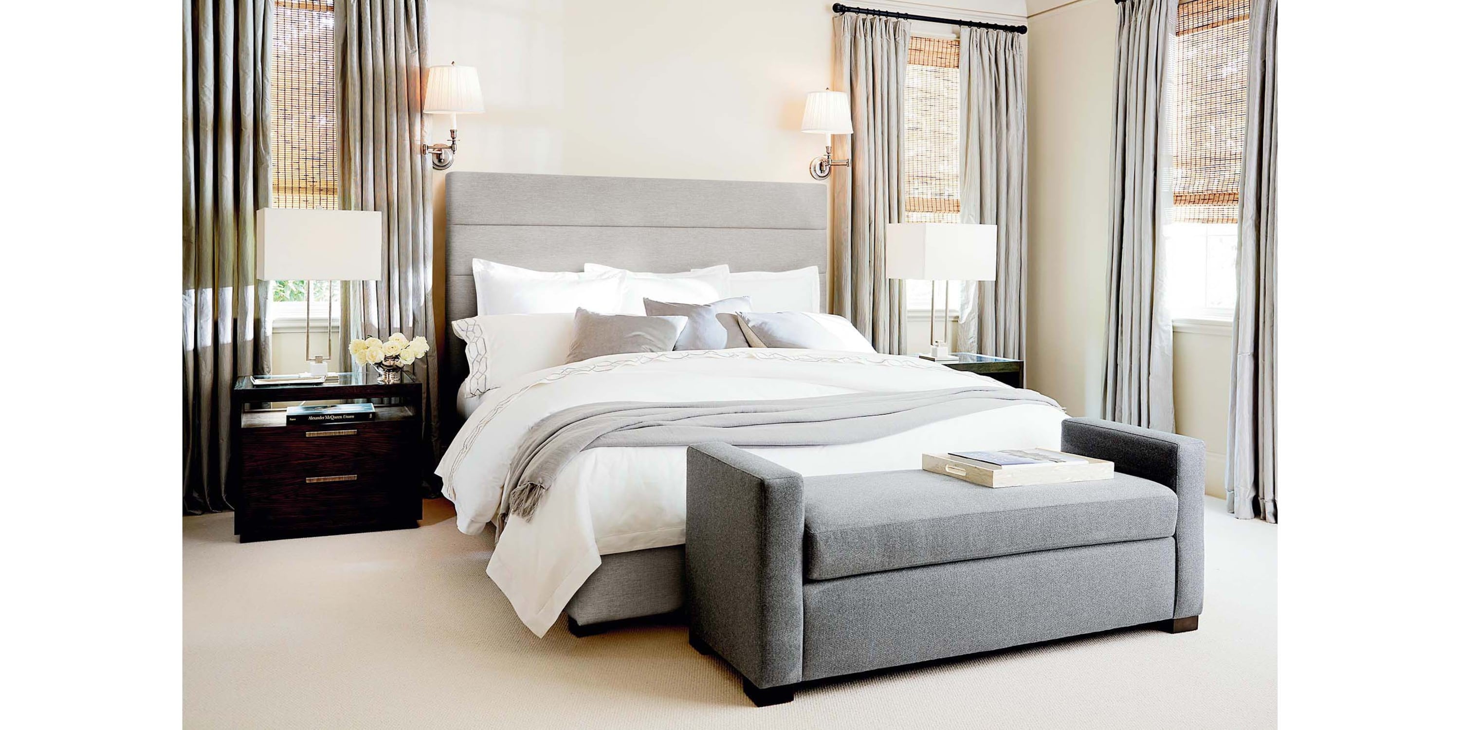Parkton Upholstered Storage Bed Bassett Bedroom Furniture