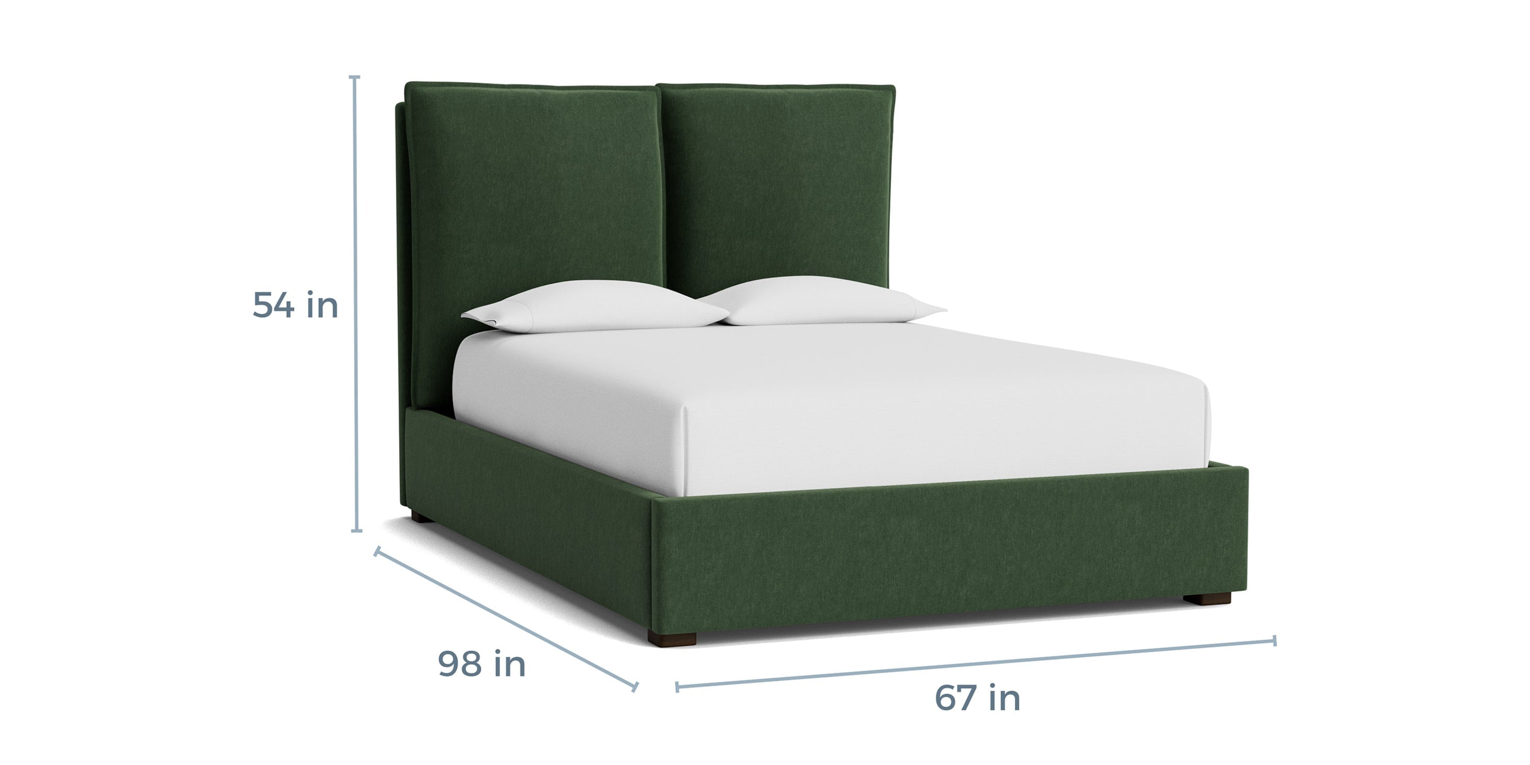 Greer Upholstered Bed Bassett Bedroom Furniture