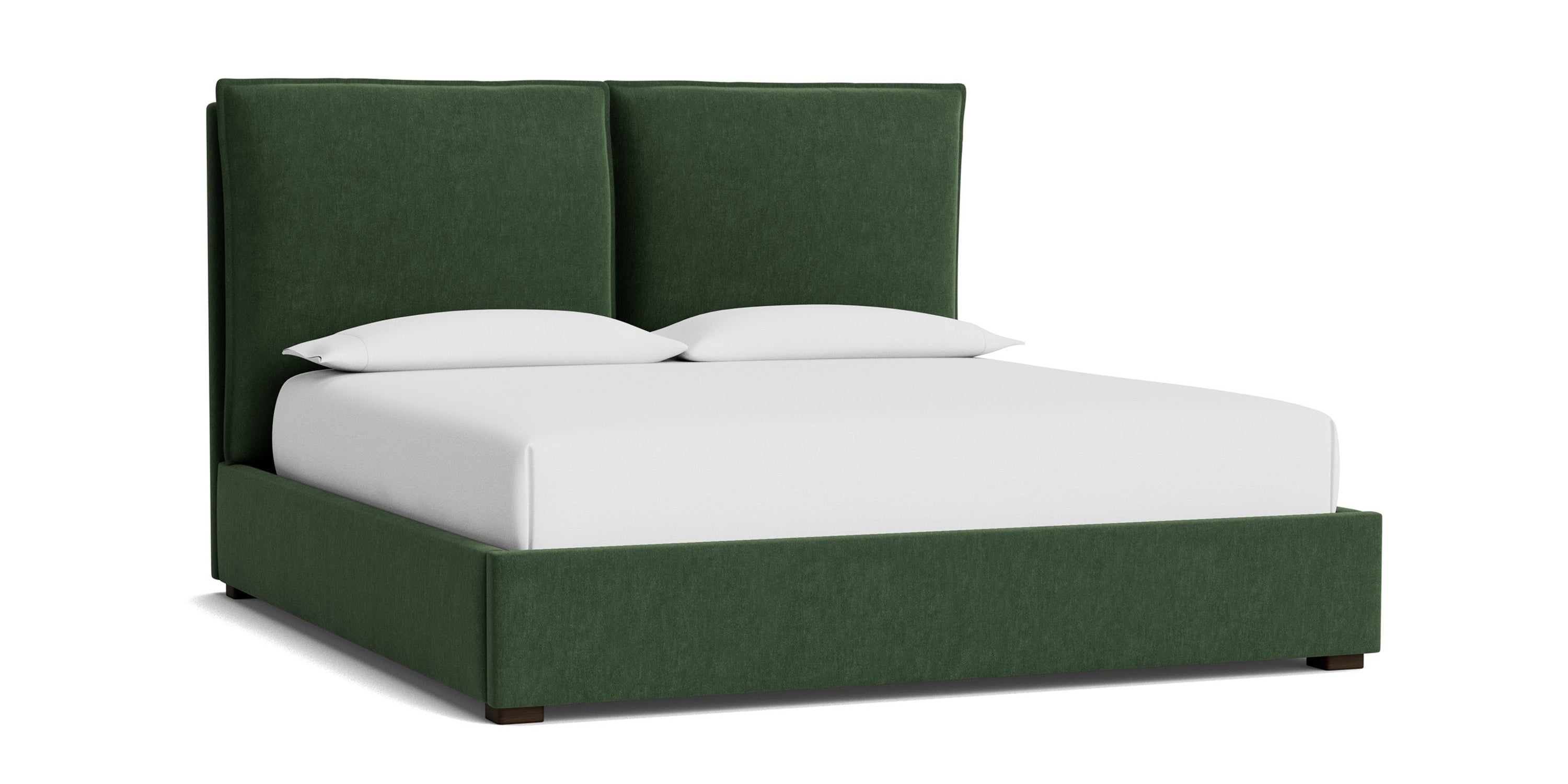 Greer Upholstered Platform Bed Bassett Bedroom Furniture