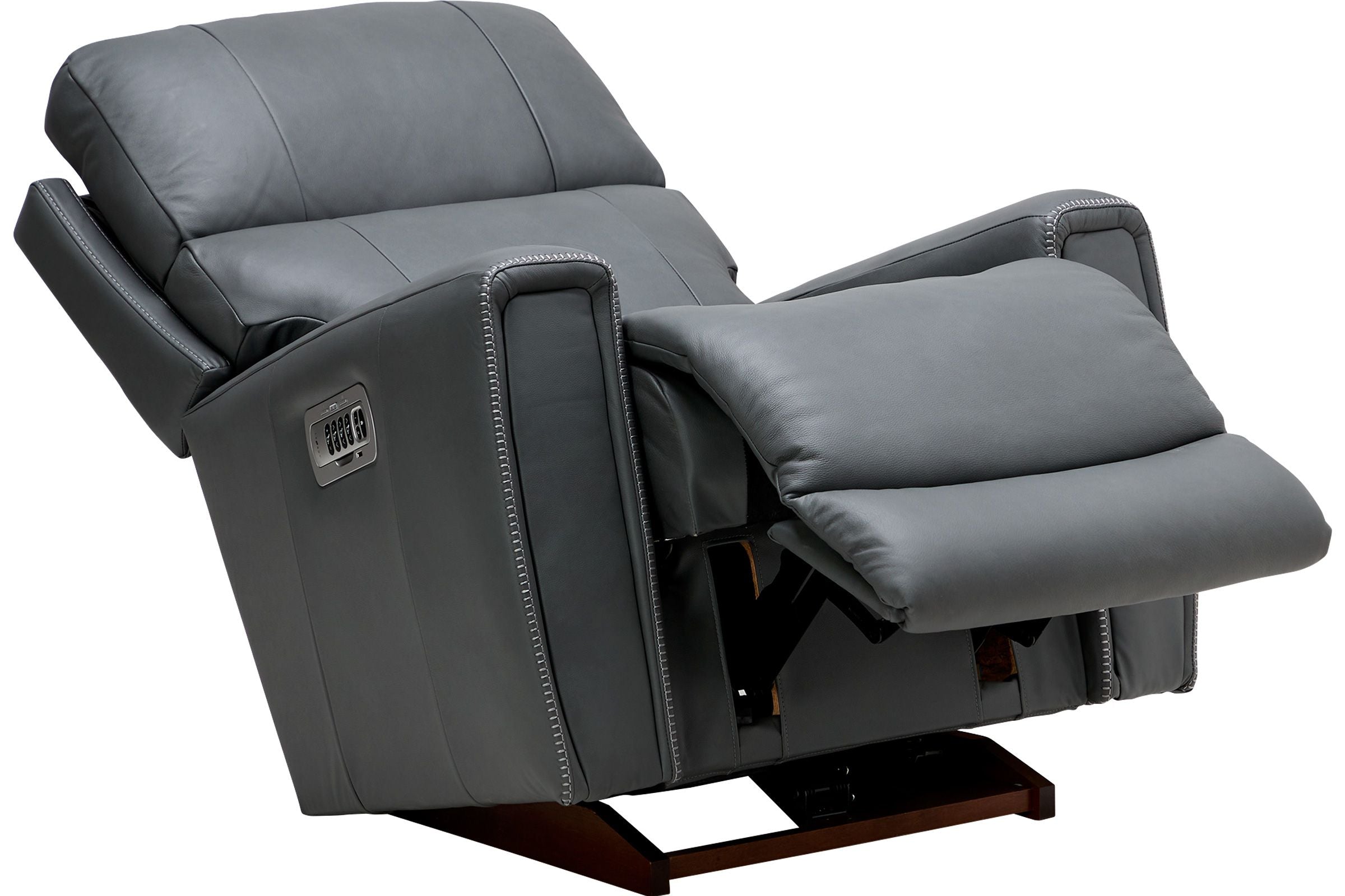 Apollo Quad Power Leather Rocker Recliner by La-Z-Boy La-Z-Boy Living Room