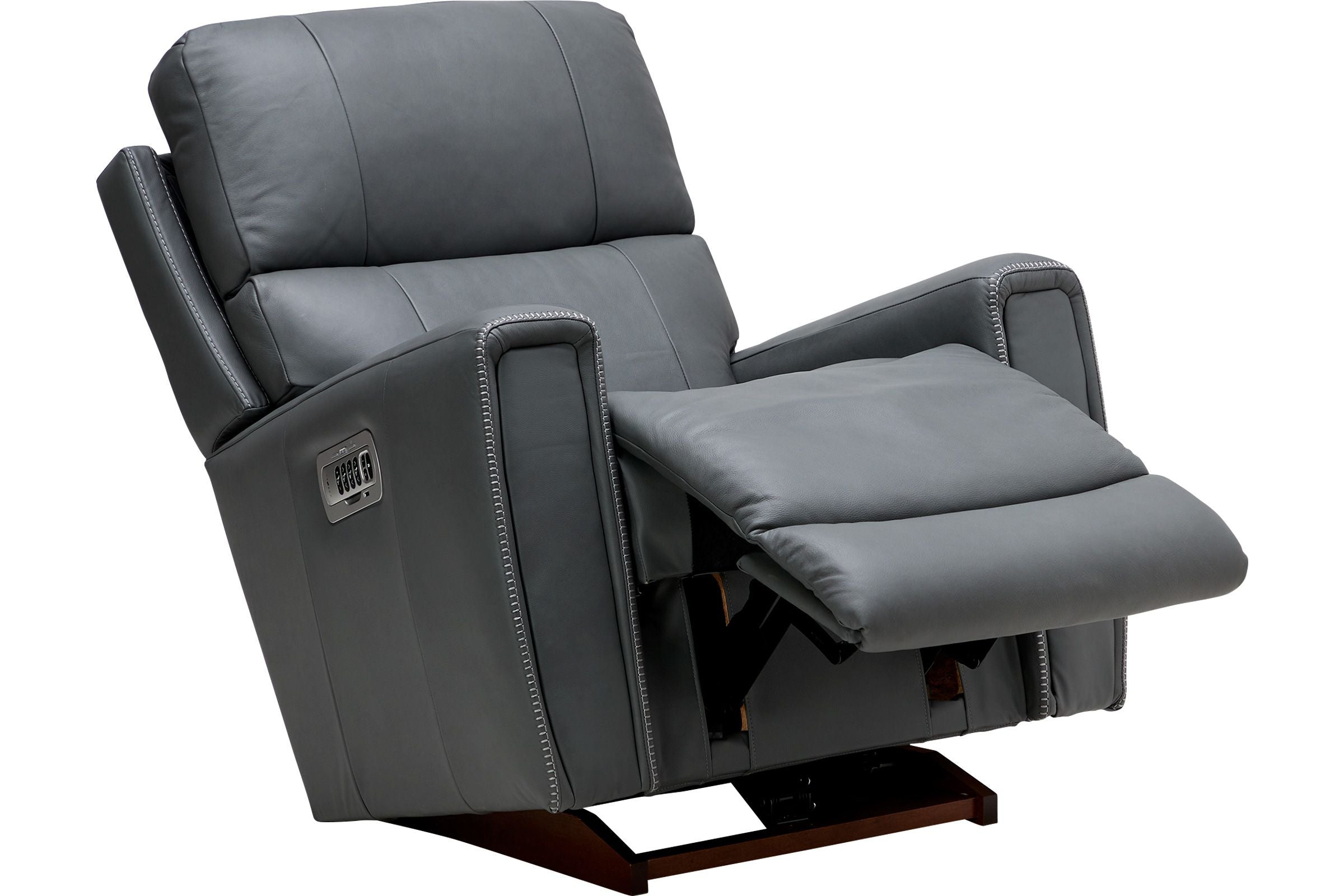 Apollo Quad Power Leather Rocker Recliner by La-Z-Boy La-Z-Boy Living Room